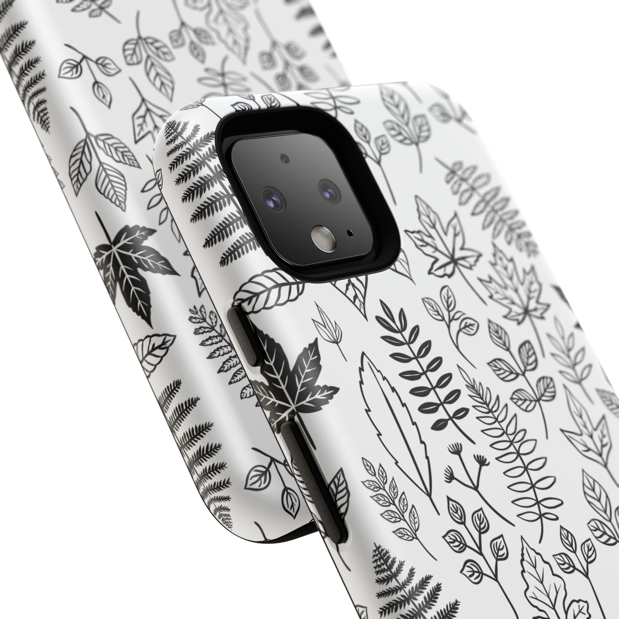 Stylish Phone Case for Nature Lovers, Botanical Design, Gift for Her, Fall Accessories, Customizable Tech Gear
