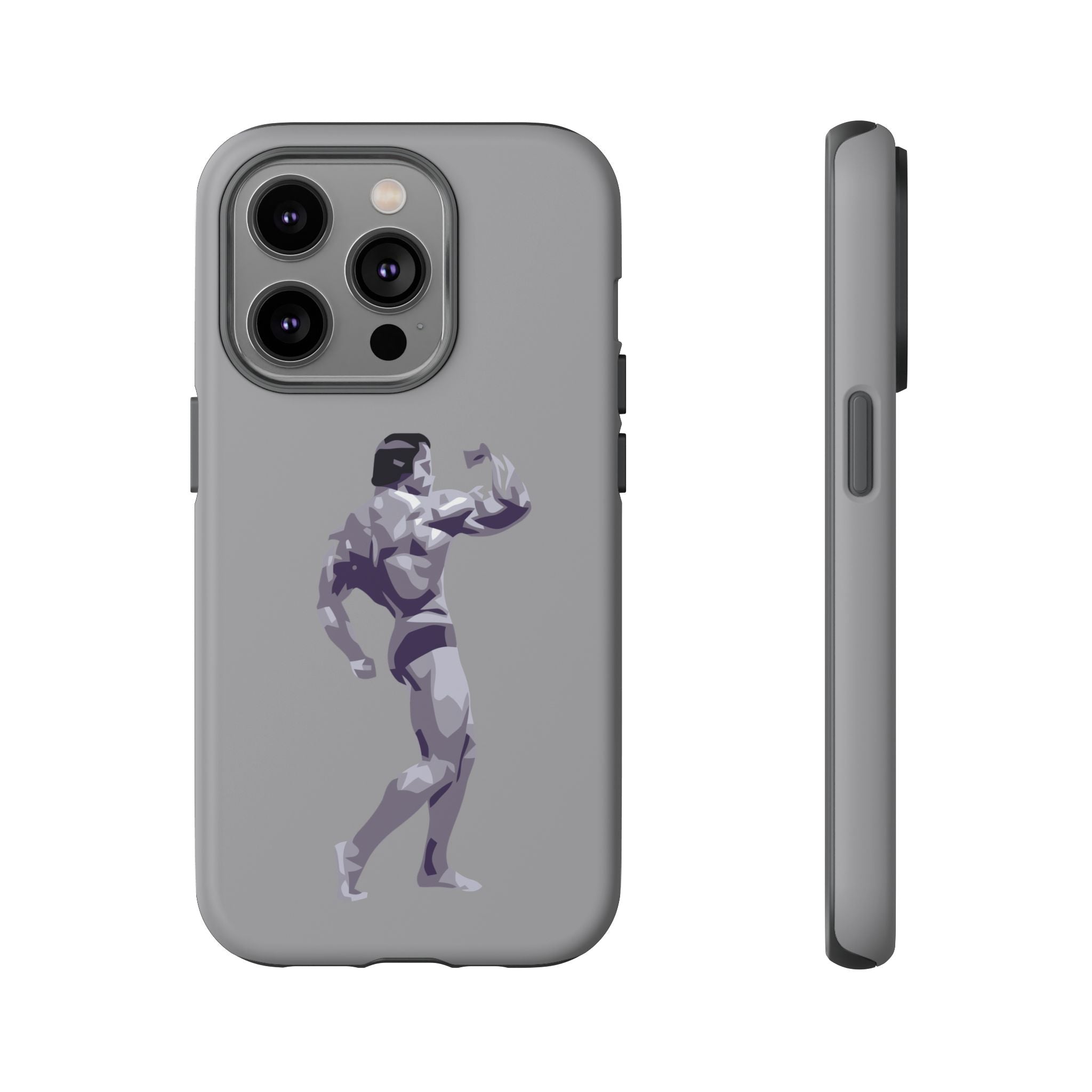 Muscle Man Phone Case - Tough Cases, Martial Arts Gift, Gym Lover Accessories, Inspirational Phone Cover, Unique Tech Gift