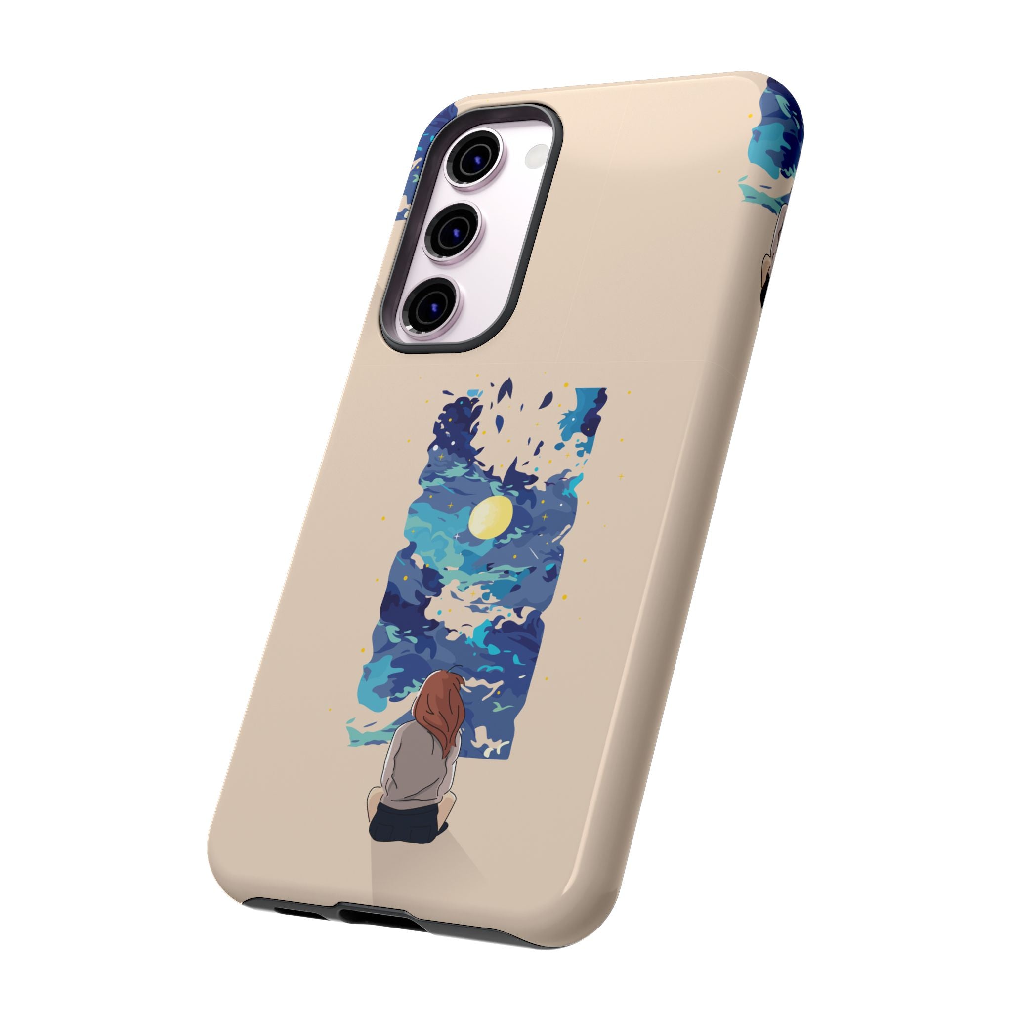 Artistic Phone Case – Expressive Protective Cover, Unique Gift for Her, Birthday Present, Eco-Friendly Mobile Accessory, Smartphone Case