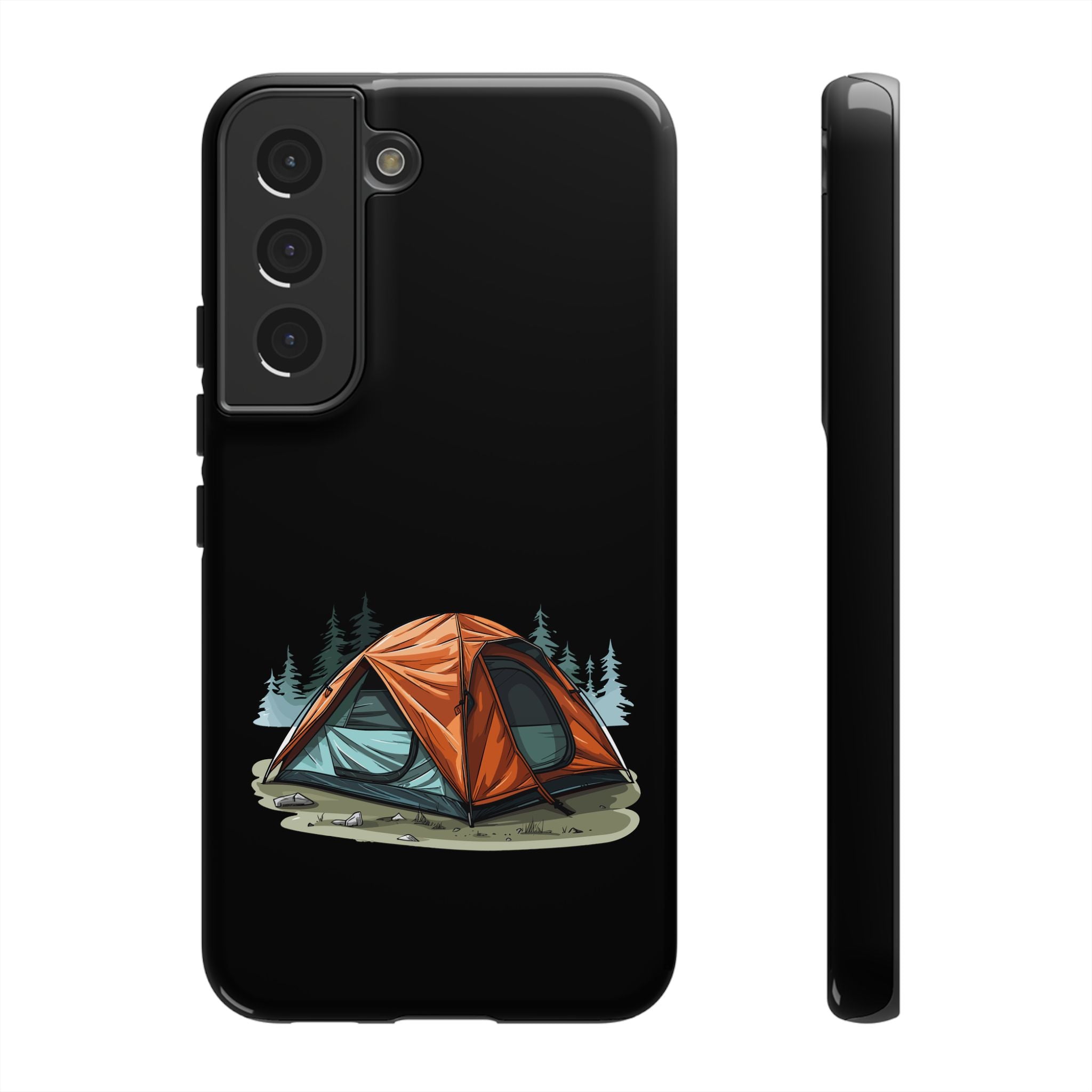 Camping Phone Case, Outdoor Adventure, Nature Lover Gift, Tough Cases, Hiking Accessory, Travel Gear, Camping Vibes