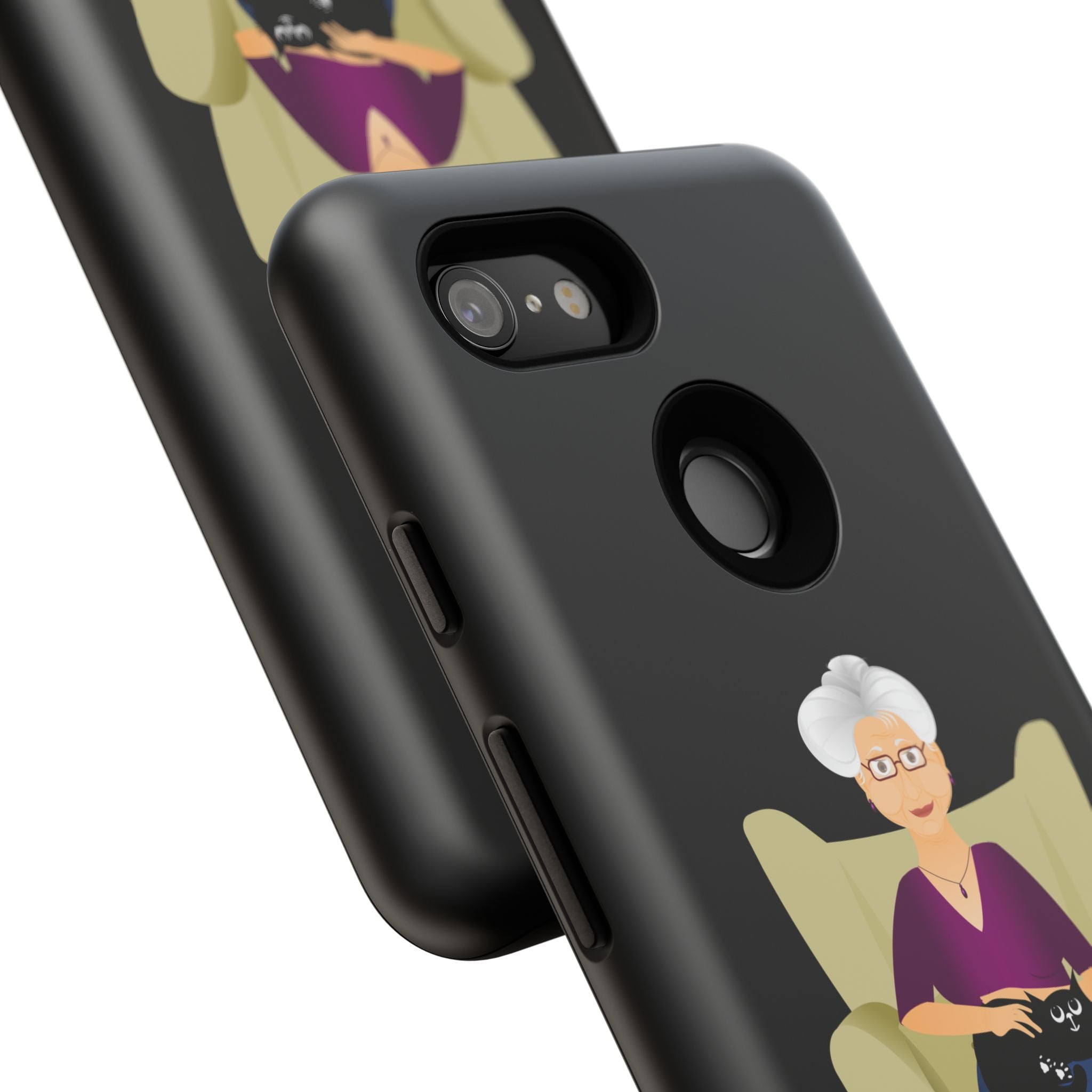 Grandma Phone Case, Tough Phone Cover for Grandparents, Durable Case for Seniors, Unique Gift for Grandmother, Personalized Tech Accessory
