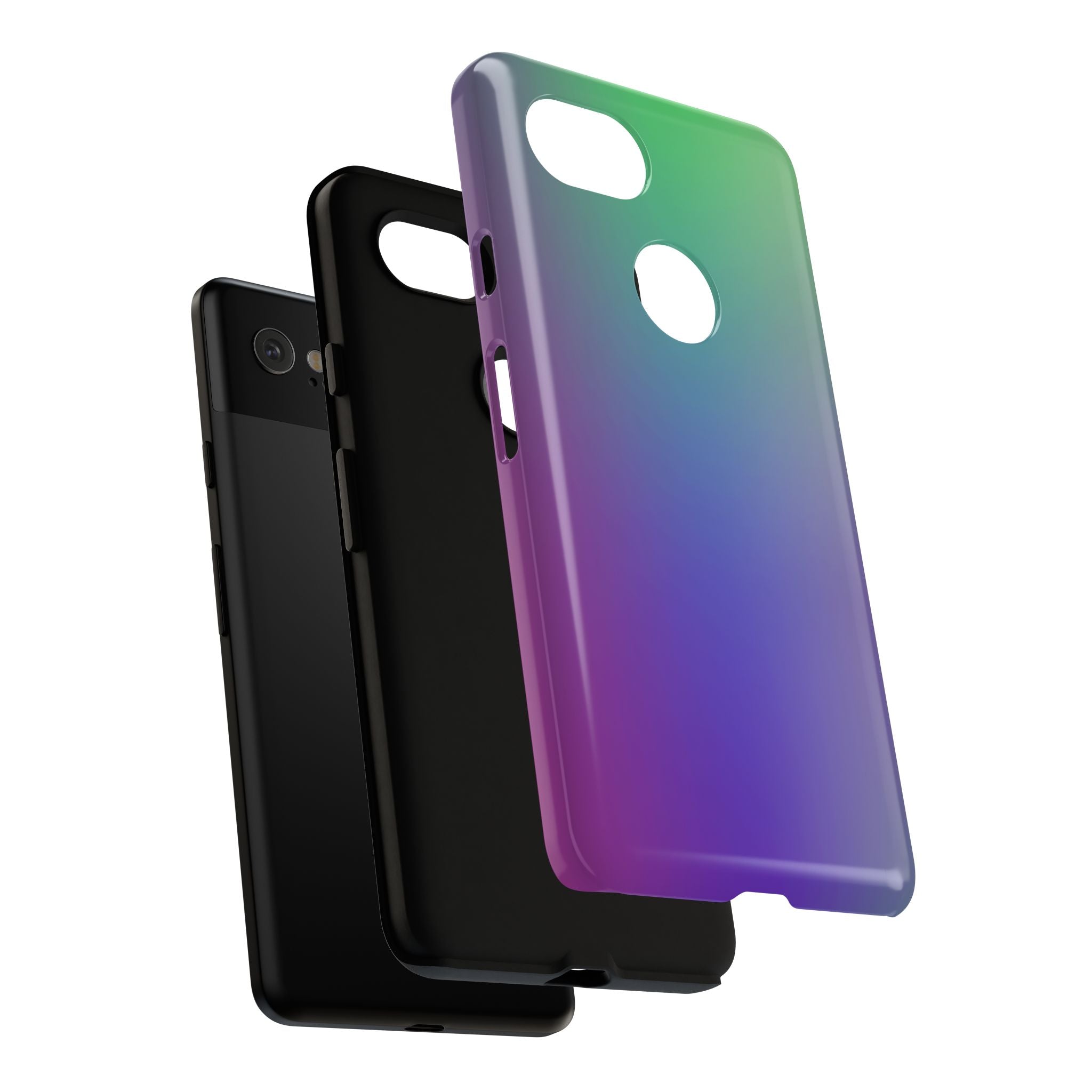 Gradient Phone Case, Durable Phone Protector, Trendy Cell Phone Accessory, Gift for Tech Lovers, Stylish Mobile Case