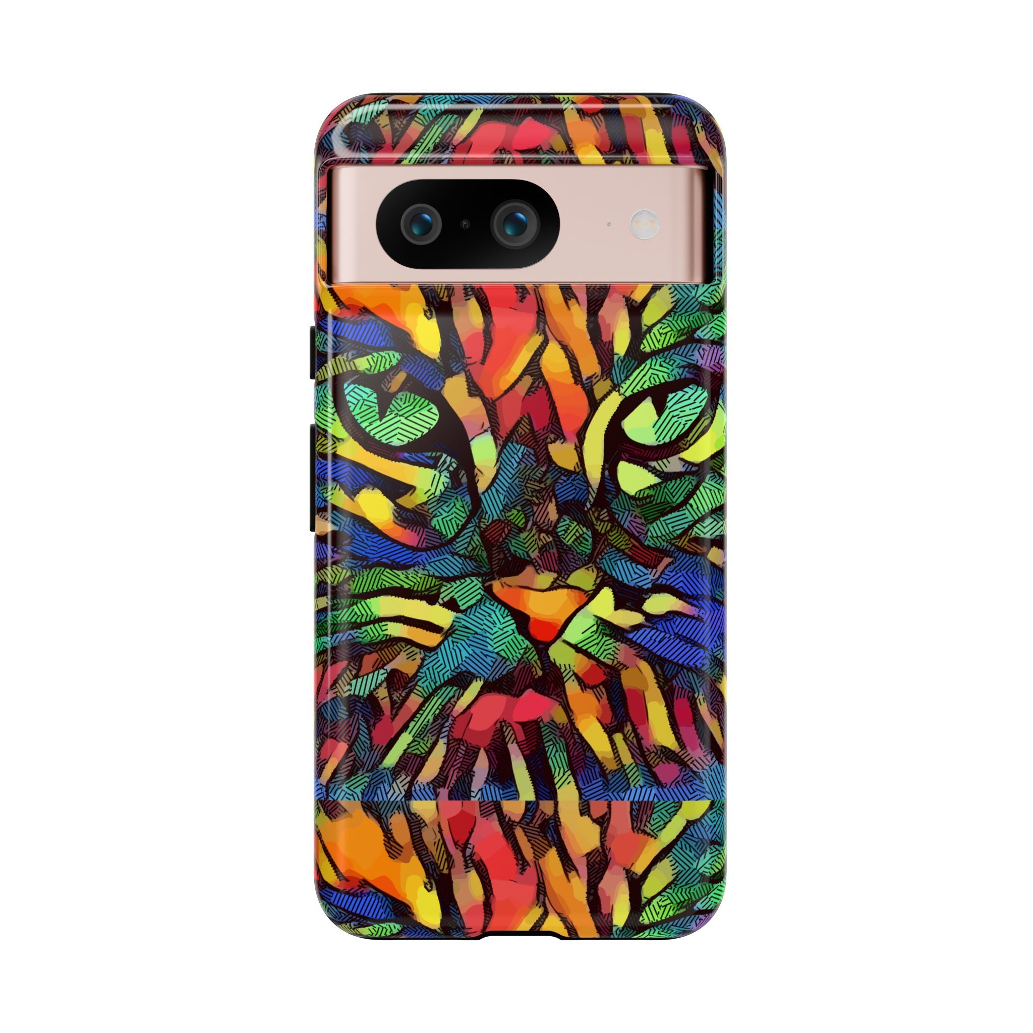 Colorful Phone Cases for Vibrant Style - Tough Cases, Unique Gifts, Animal Print, Artistic Design, Phone Accessories, Eco-Friendly