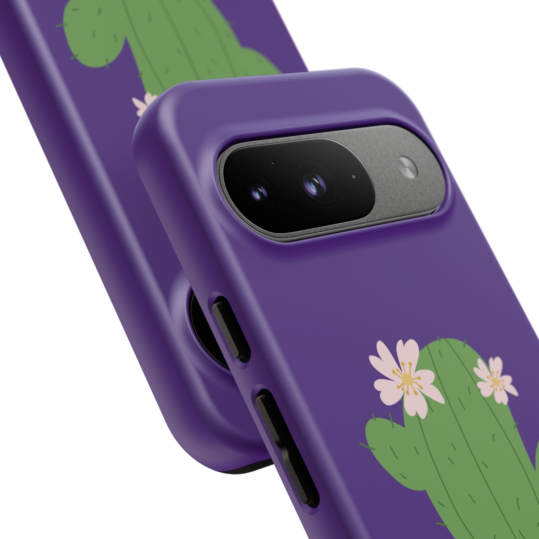 Cactus Phone Case, Tough Cases, Cute Floral, Trending Design, Unique Gift, Phone Accessories, Summer Vibe, Nature Lover