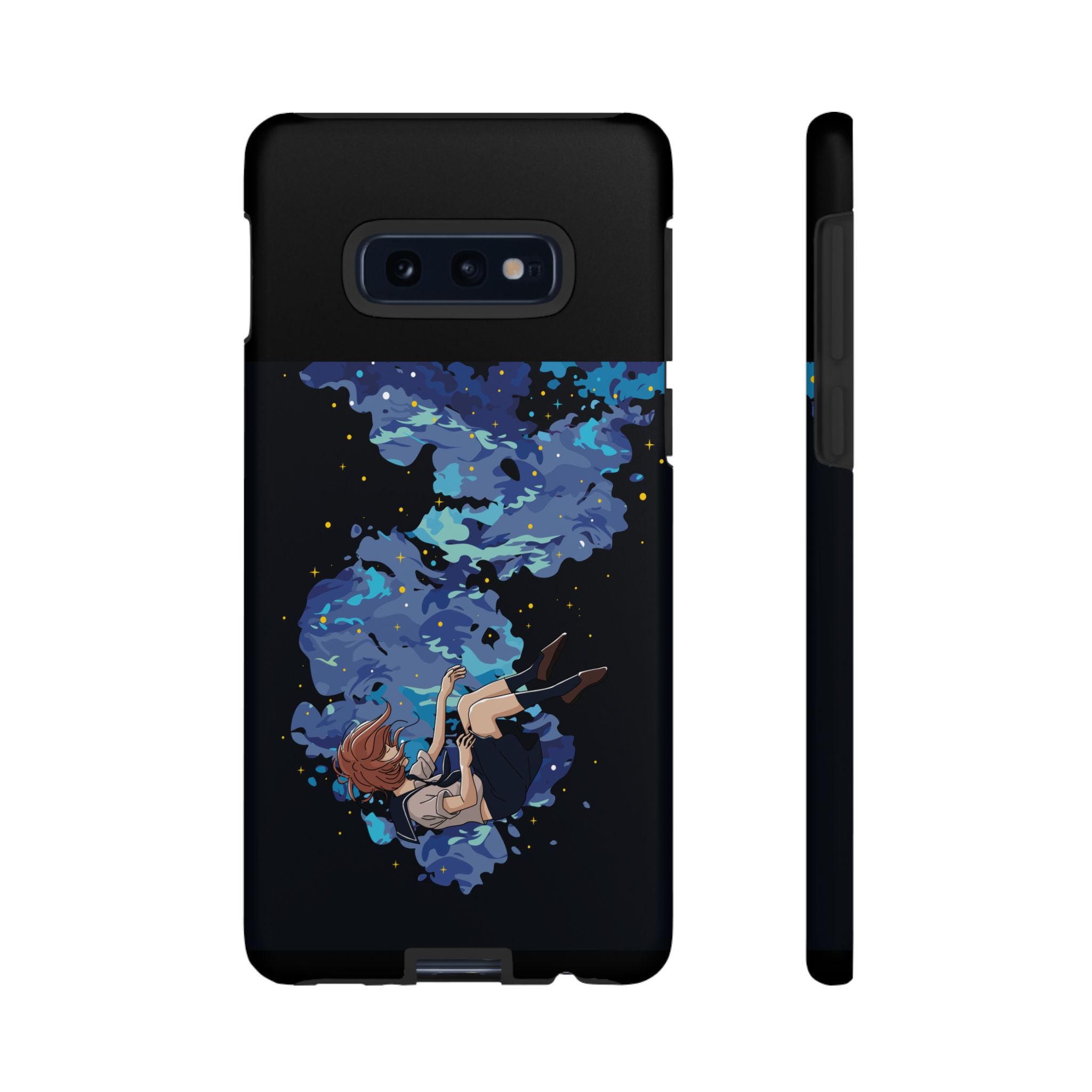 Tough Cases Phone Case - Artistic Galaxy Design, Cute Sleeve for Teens, Gift for Students, Unique Mobile Accessory, Trendy Tech Protection