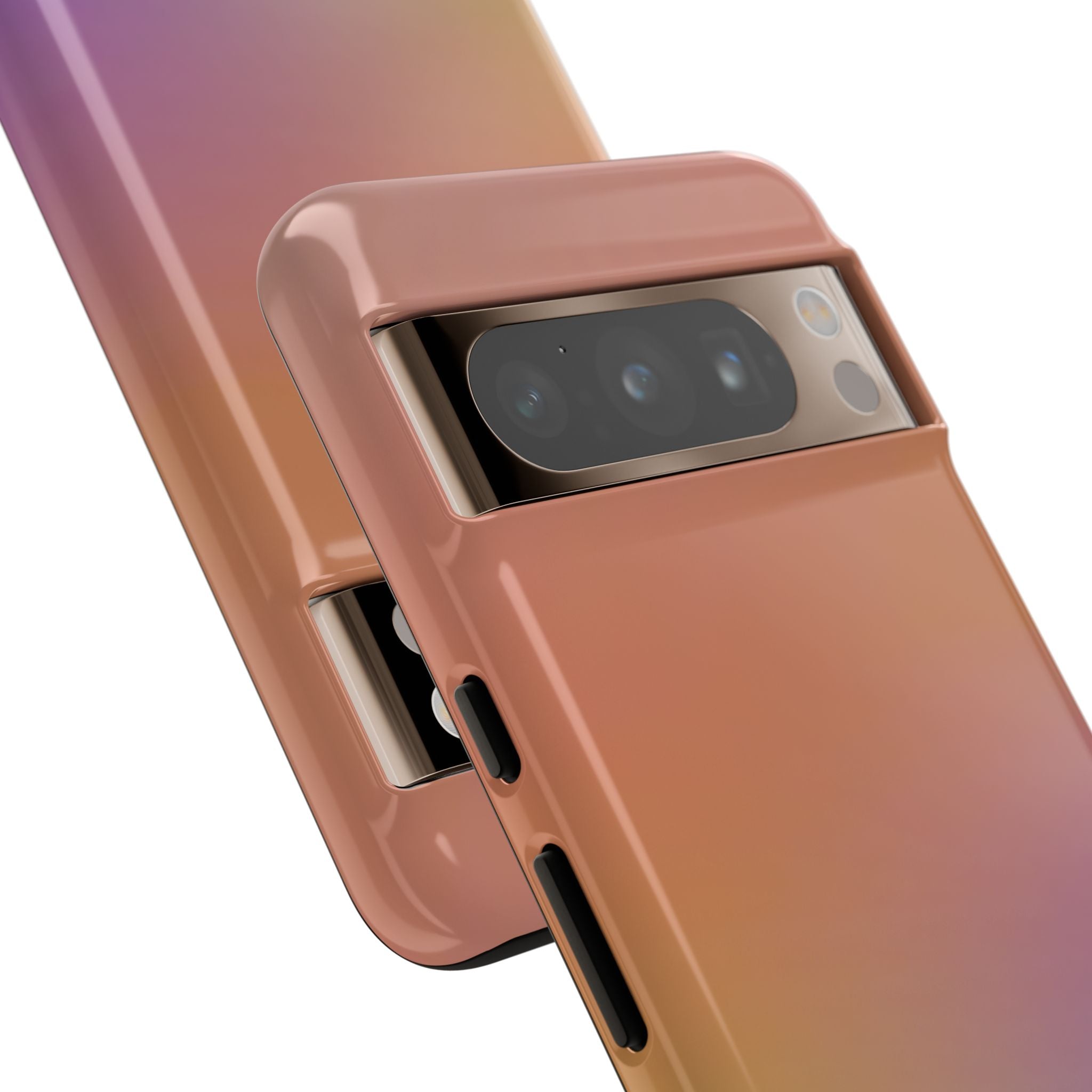 Colorful Gradient Phone Case, Tough Cases for iPhone, Customizable Phone Cover, Trendy Tech Accessory, Gift for Tech Lovers