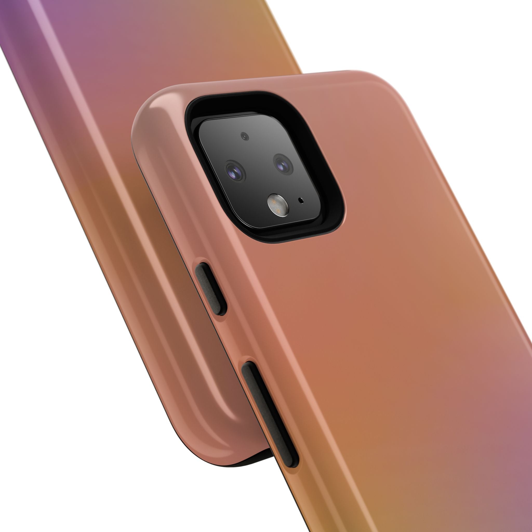 Colorful Gradient Phone Case, Tough Cases for iPhone, Customizable Phone Cover, Trendy Tech Accessory, Gift for Tech Lovers
