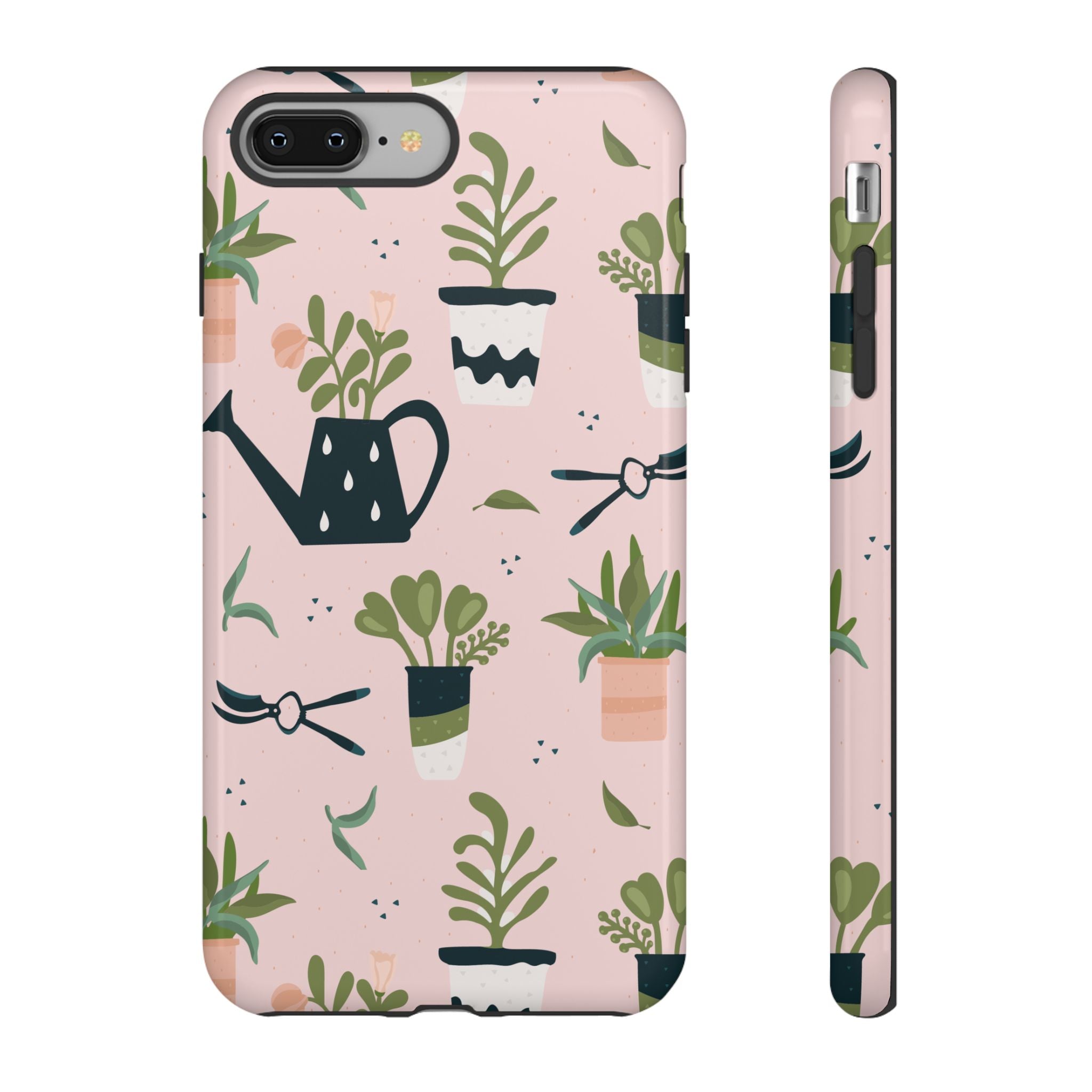 Floral Phone Case, Cute Plant Lover Case, Gift for Gardeners, Phone Cover, Green Thumb Accessories, Mother's Day Gift