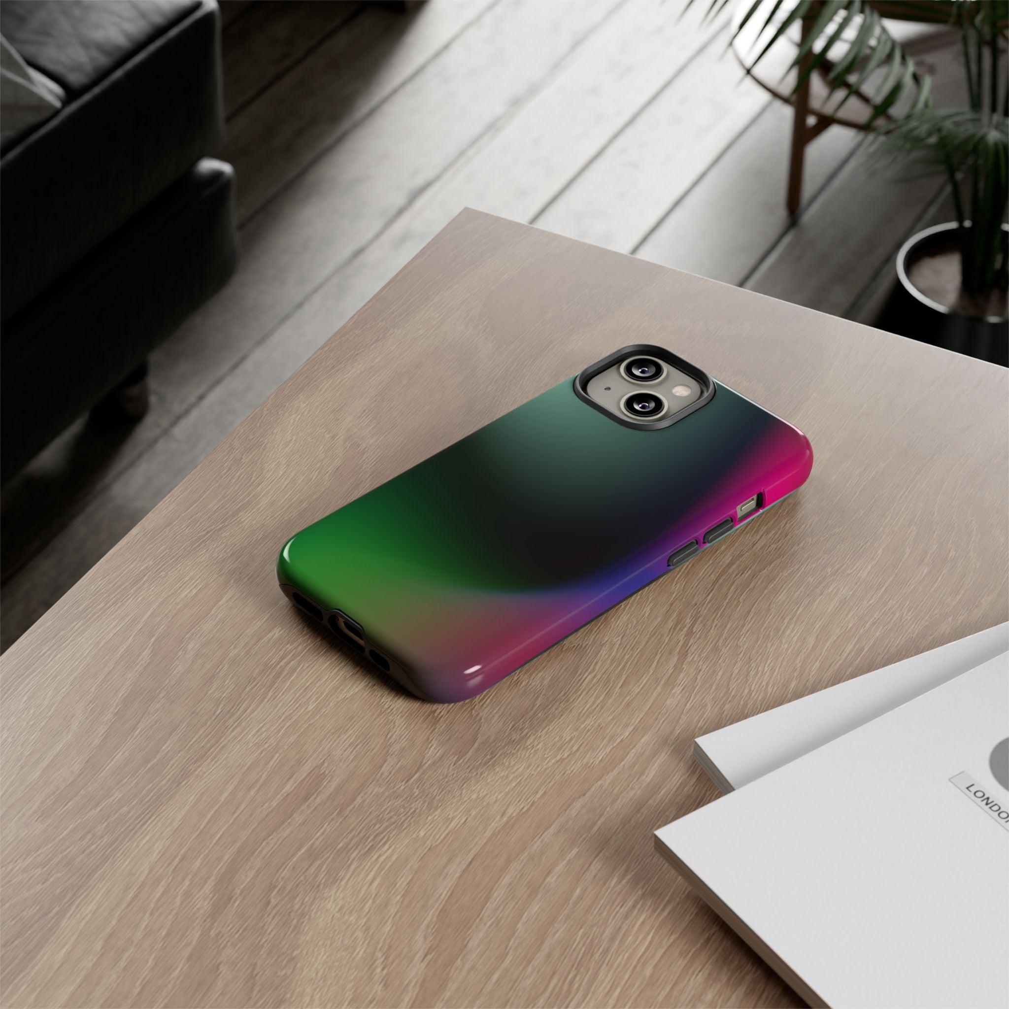 Colorful Phone Case, Tough Phone Cover, Vibrant Smart Device Protector, Modern Tech Accessory, Unique Gift for Phone Lovers