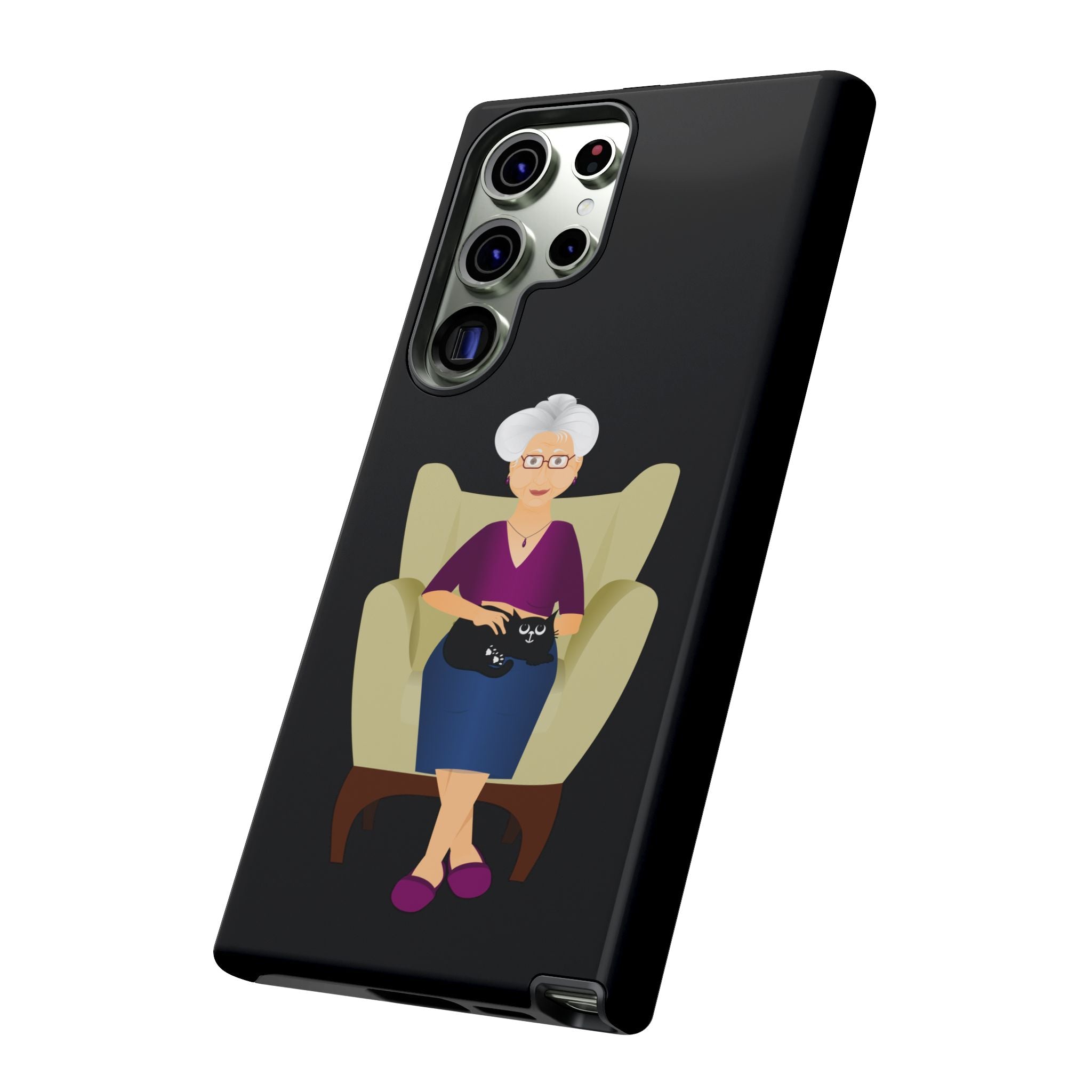 Grandma Phone Case, Tough Phone Cover for Grandparents, Durable Case for Seniors, Unique Gift for Grandmother, Personalized Tech Accessory