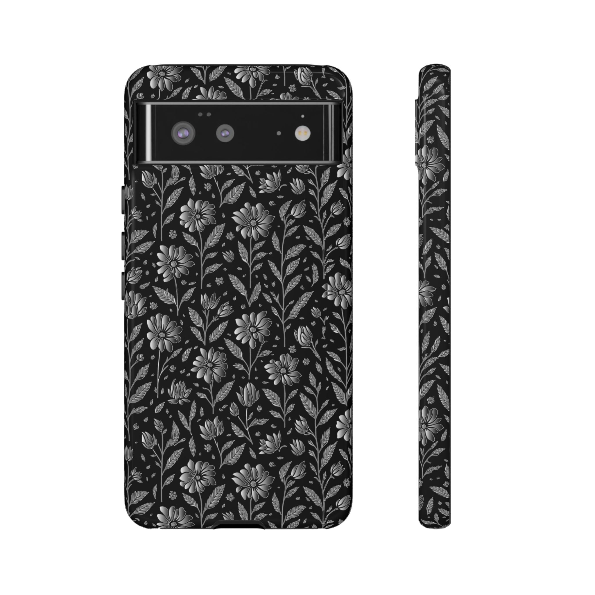 Stylish Floral Phone Case, Tough Floral Case, Botanical Phone Cover, Durable Floral Phone Protector, Gift for Her