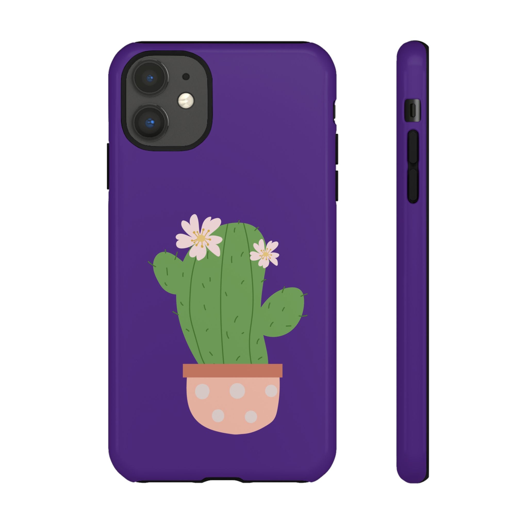 Cactus Phone Case, Tough Cases, Cute Floral, Trending Design, Unique Gift, Phone Accessories, Summer Vibe, Nature Lover