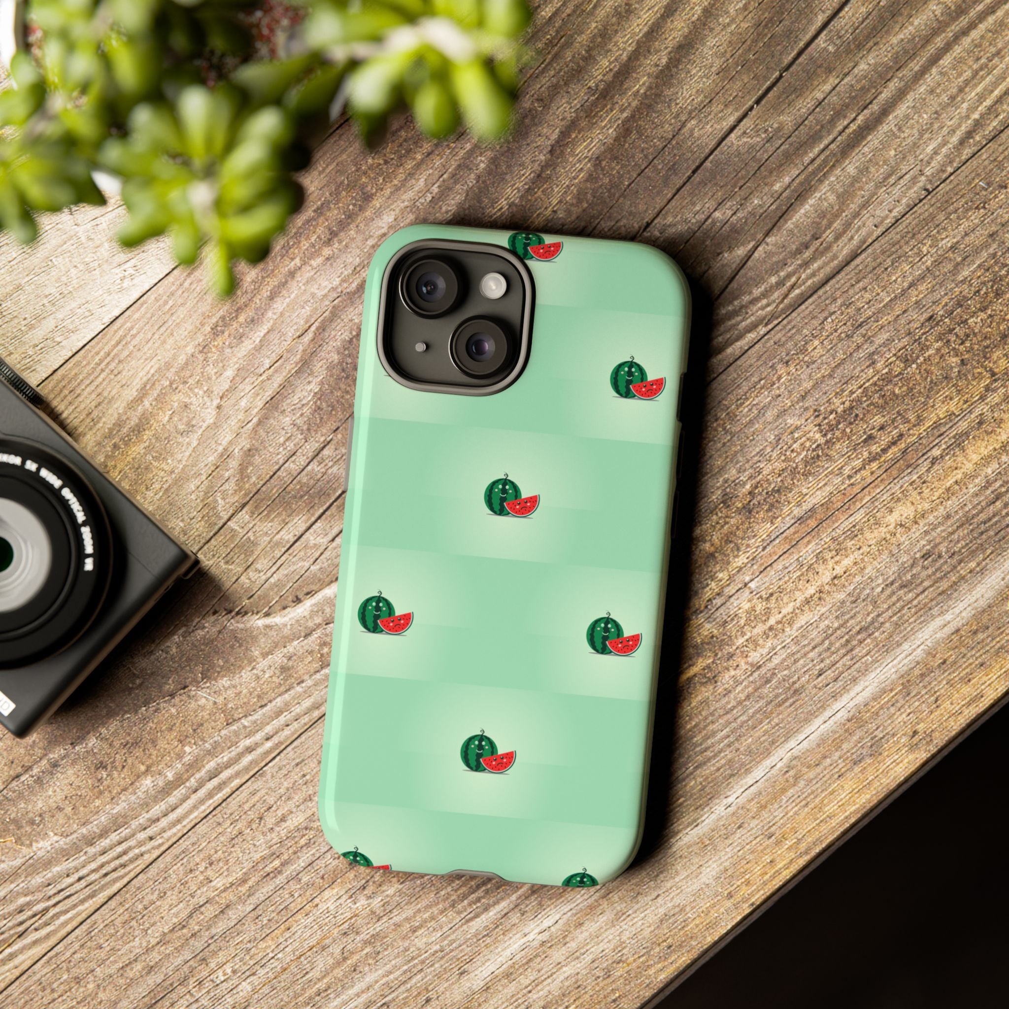 Colorful Cactus Phone Case, Fun Phone Cover, Cute Cell Phone Accessories, Unique Gifts, Summer Vibes