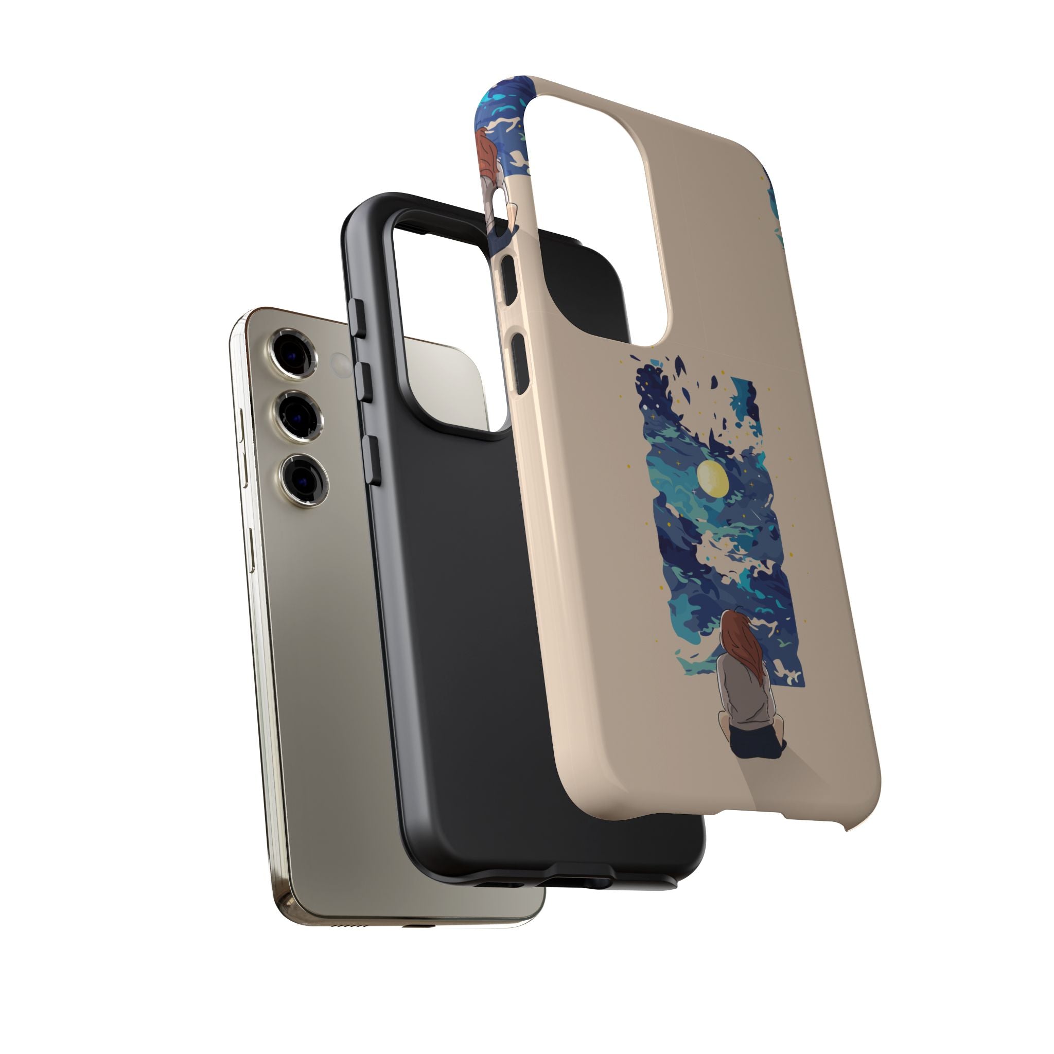 Artistic Phone Case – Expressive Protective Cover, Unique Gift for Her, Birthday Present, Eco-Friendly Mobile Accessory, Smartphone Case