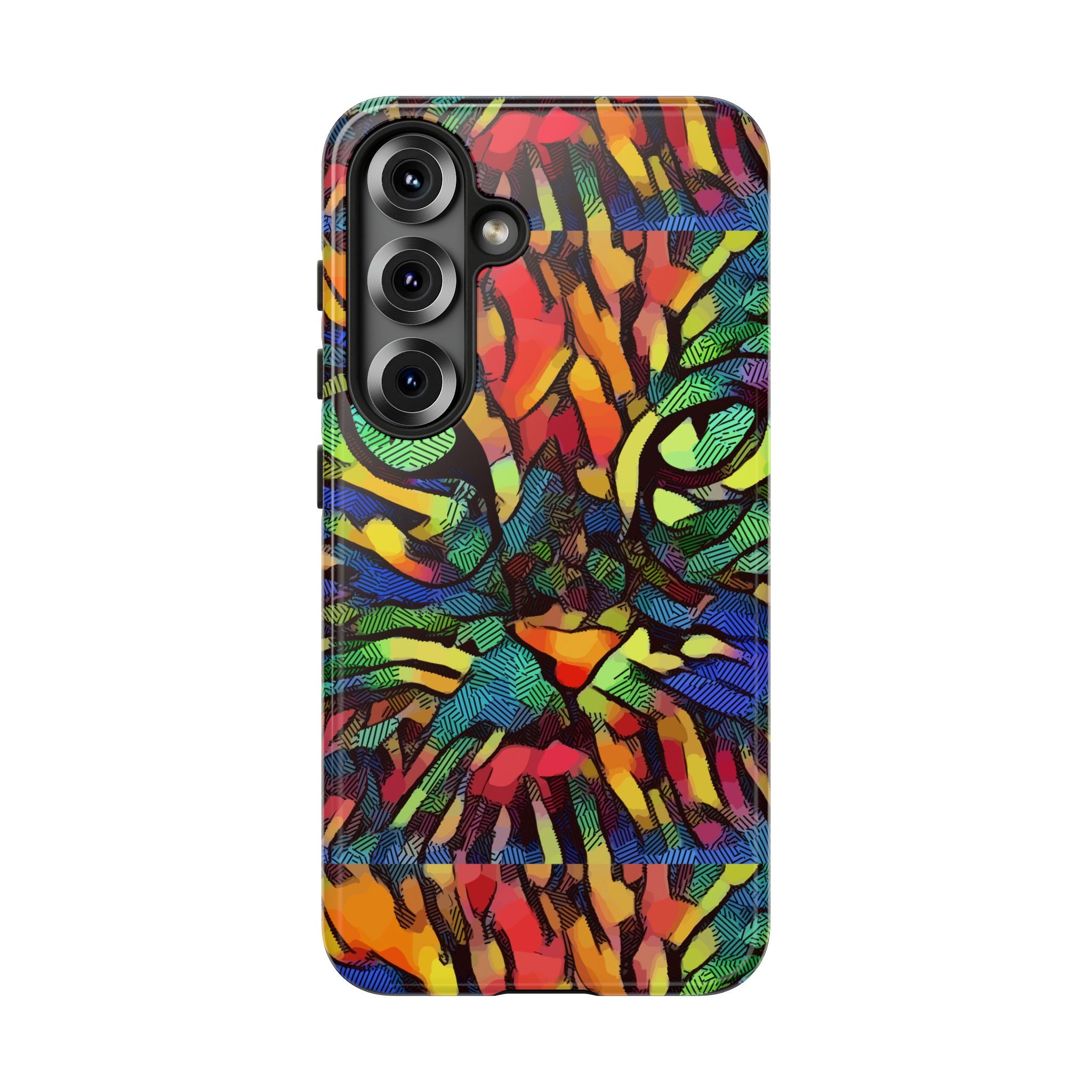 Colorful Phone Cases for Vibrant Style - Tough Cases, Unique Gifts, Animal Print, Artistic Design, Phone Accessories, Eco-Friendly