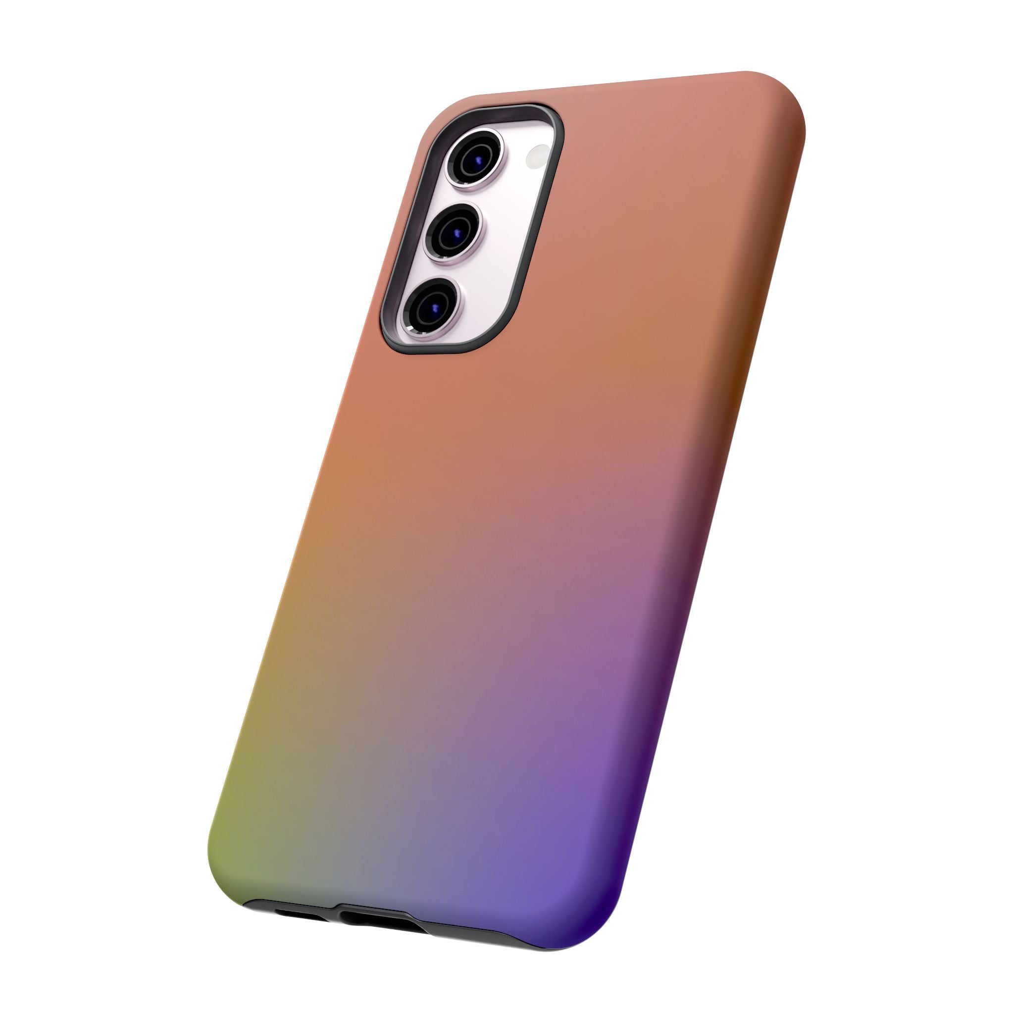 Colorful Gradient Phone Case, Tough Cases for iPhone, Customizable Phone Cover, Trendy Tech Accessory, Gift for Tech Lovers