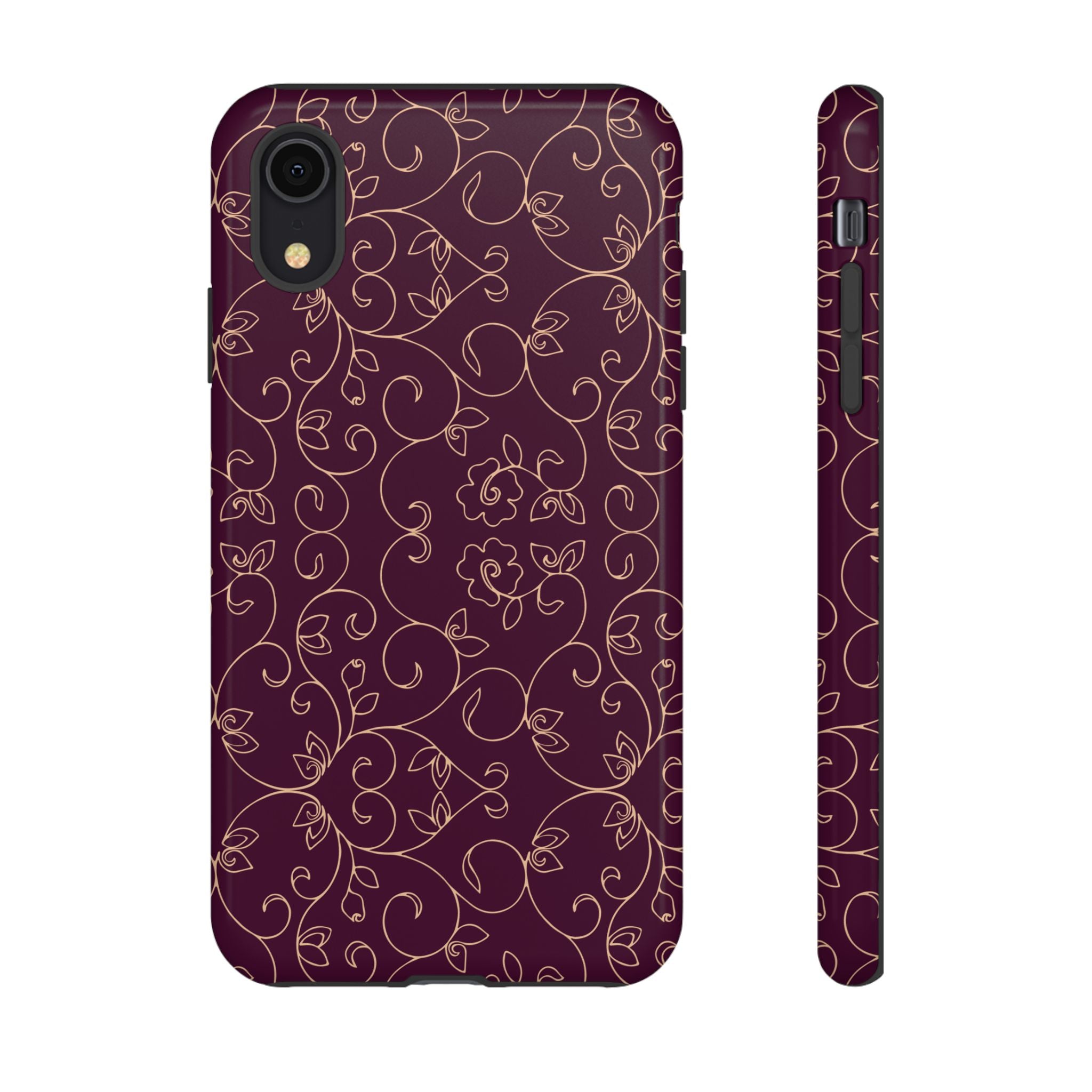 Elegant Floral Phone Case | Durable Mobile Cover, Gift for Her, Floral Design, Stylish Accessory, Phone Protection