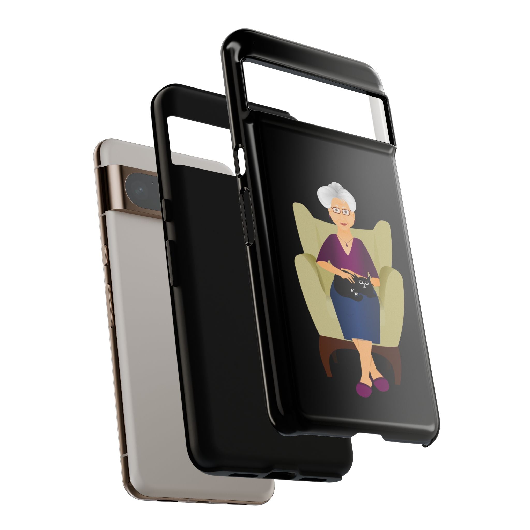 Grandma Phone Case, Tough Phone Cover for Grandparents, Durable Case for Seniors, Unique Gift for Grandmother, Personalized Tech Accessory