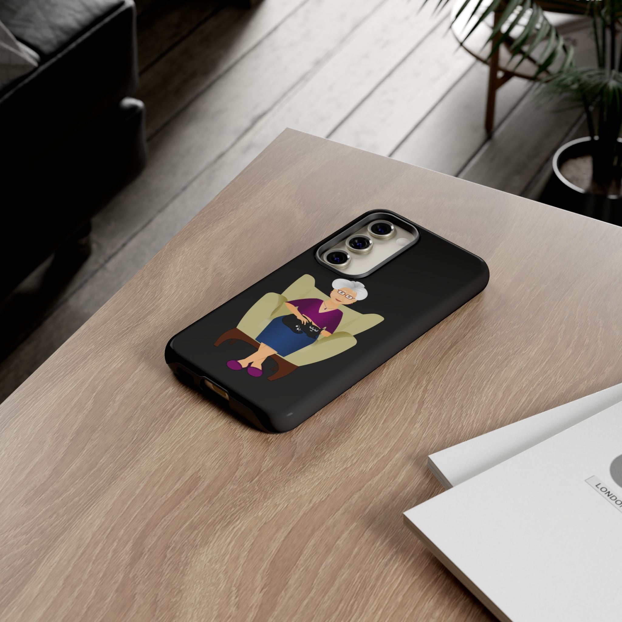 Grandma Phone Case, Tough Phone Cover for Grandparents, Durable Case for Seniors, Unique Gift for Grandmother, Personalized Tech Accessory