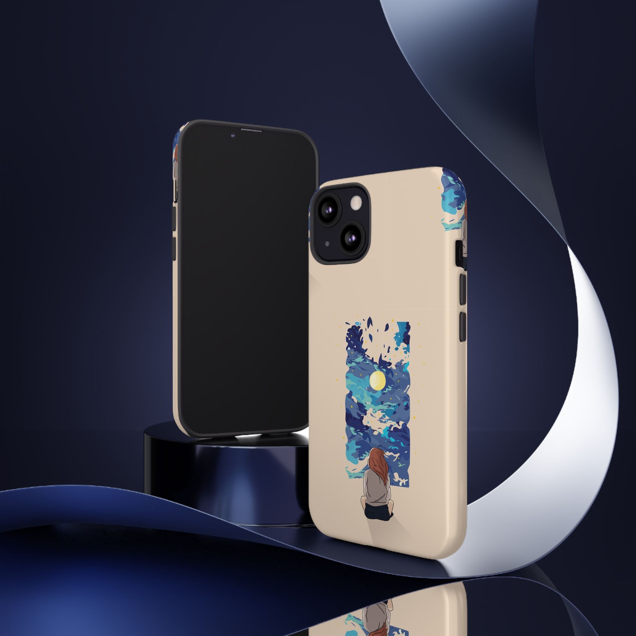Artistic Phone Case – Expressive Protective Cover, Unique Gift for Her, Birthday Present, Eco-Friendly Mobile Accessory, Smartphone Case
