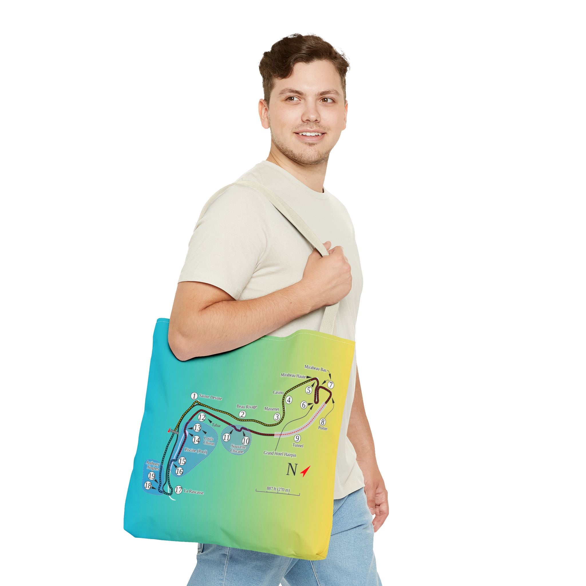 "Monaco Circuit" – Grand Prix Tote