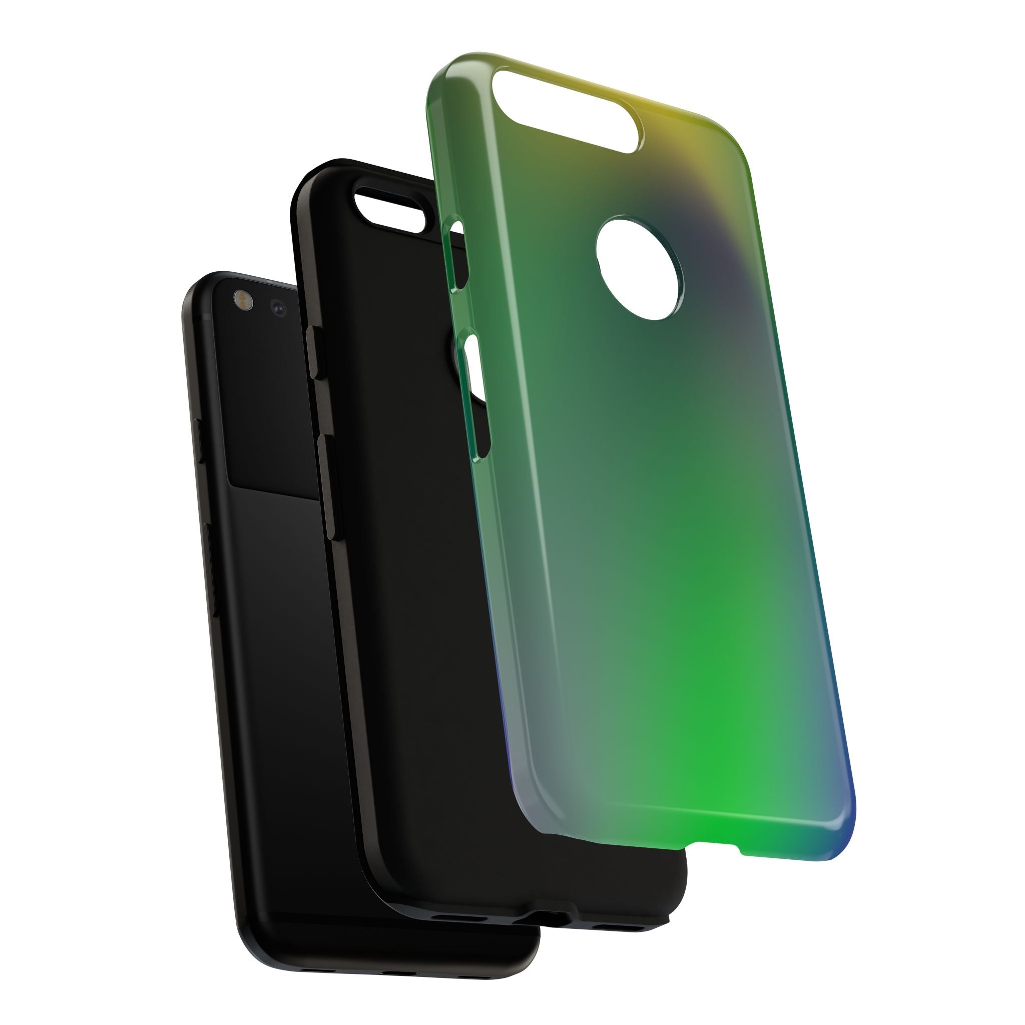 Gradient Phone Case - Tough Cases, Stylish Phone Cover, Gift for Tech Lovers, Unique Accessories, Modern Design