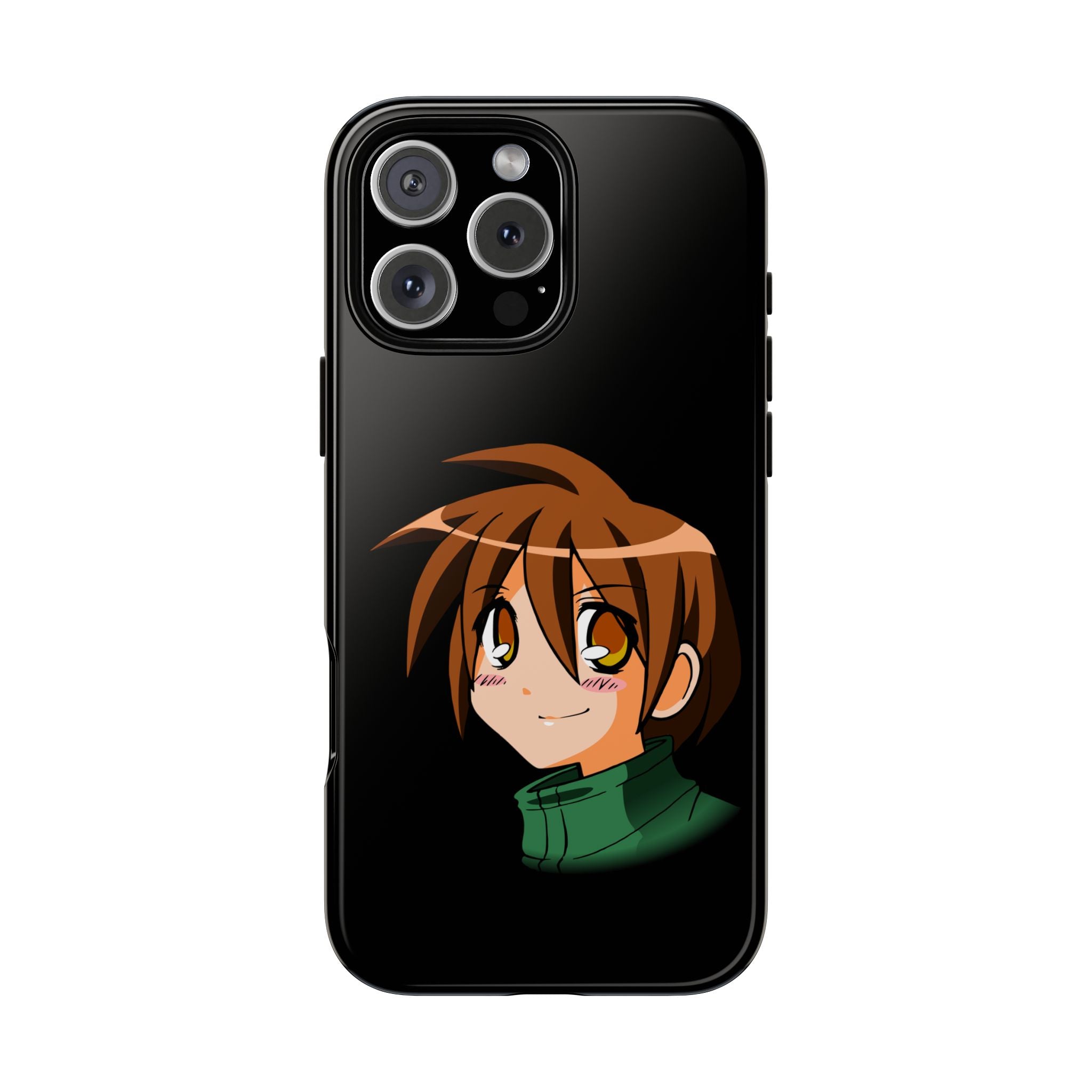 Anime Character Phone Case, Cute Phone Cover, Tough Cases for Teens, Customizable Gift, Geeky Accessories