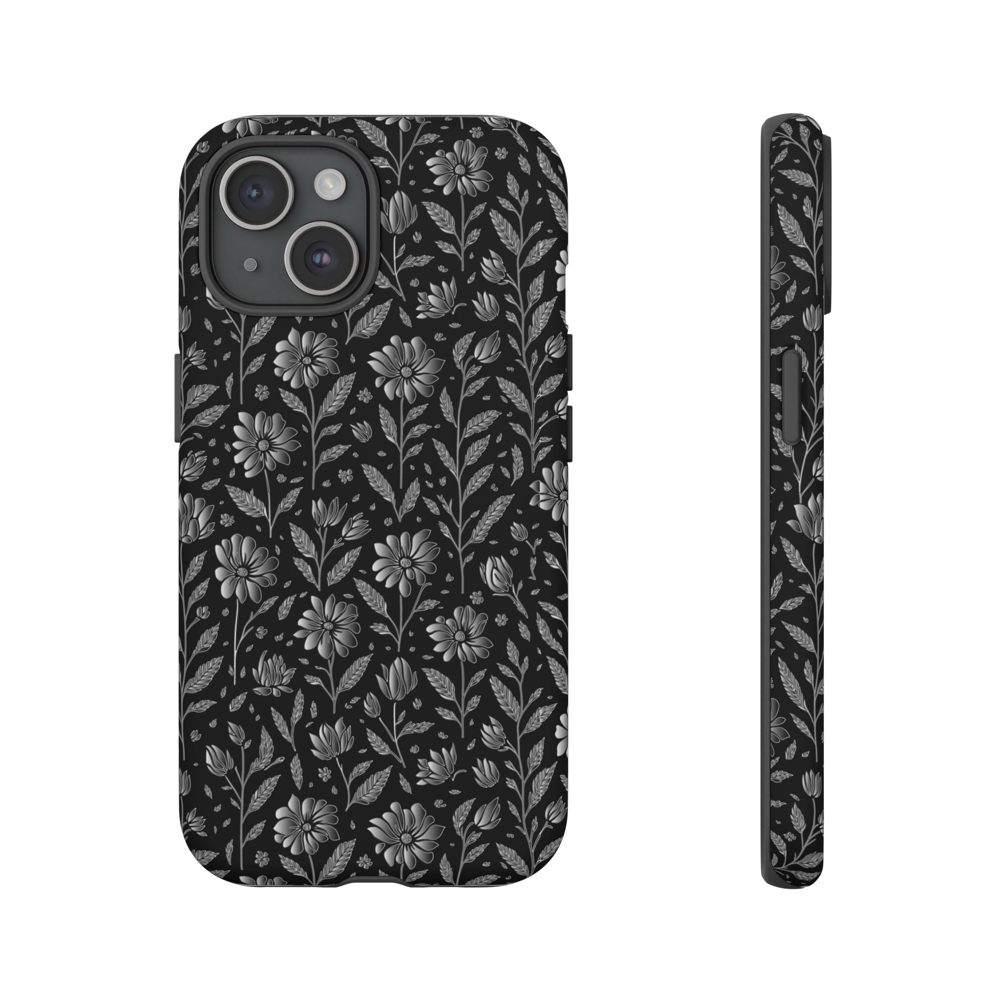 Stylish Floral Phone Case, Tough Floral Case, Botanical Phone Cover, Durable Floral Phone Protector, Gift for Her