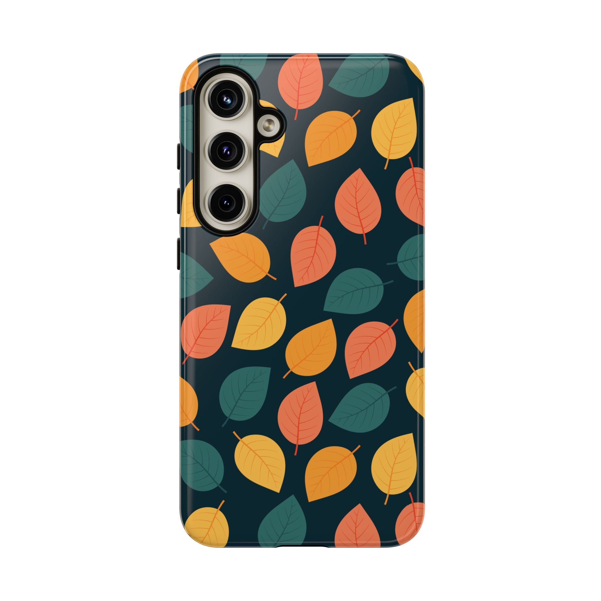 Autumn Leaves Phone Case - Protective Cell Phone Cover, Fall Aesthetic, Nature Lover Gift, Seasonal Accessories, Eco-Friendly Case