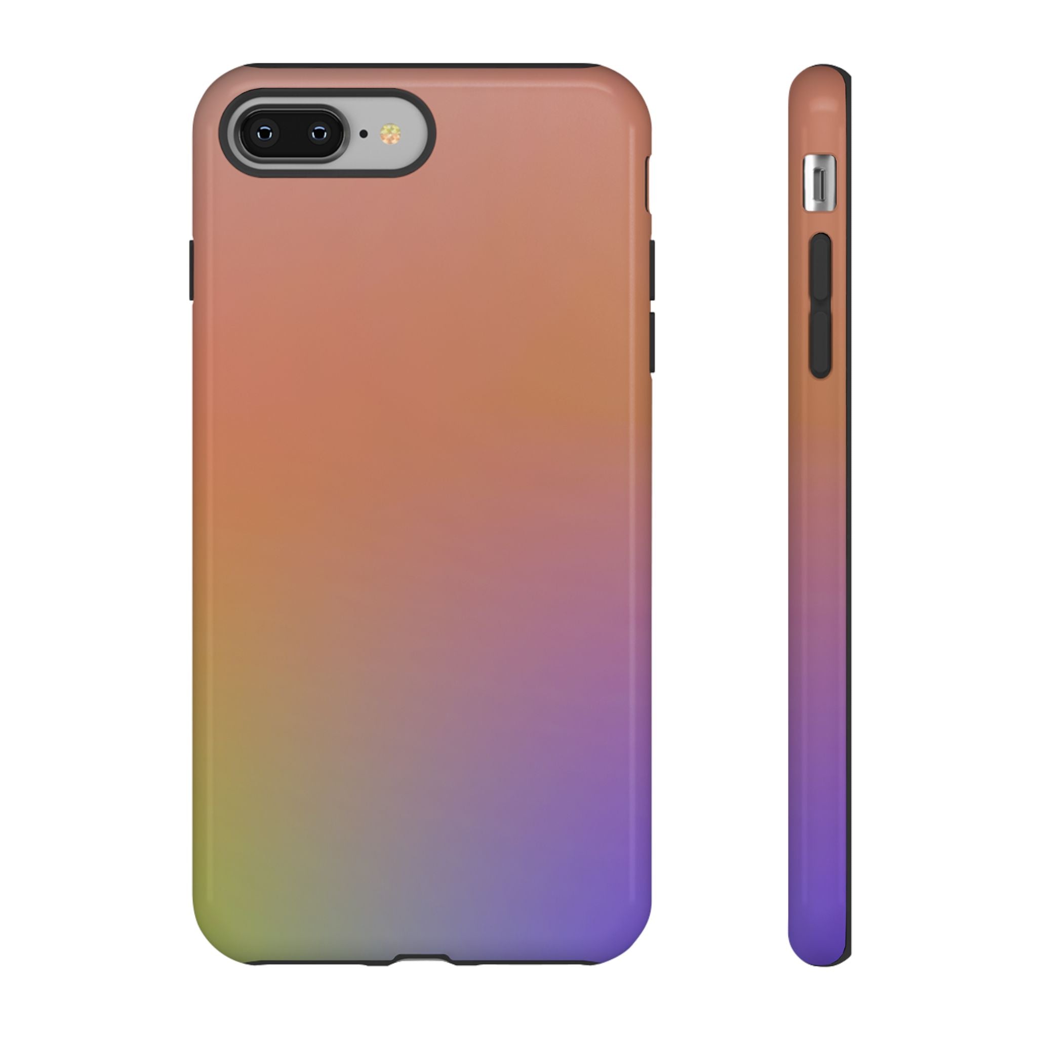 Colorful Gradient Phone Case, Tough Cases for iPhone, Customizable Phone Cover, Trendy Tech Accessory, Gift for Tech Lovers