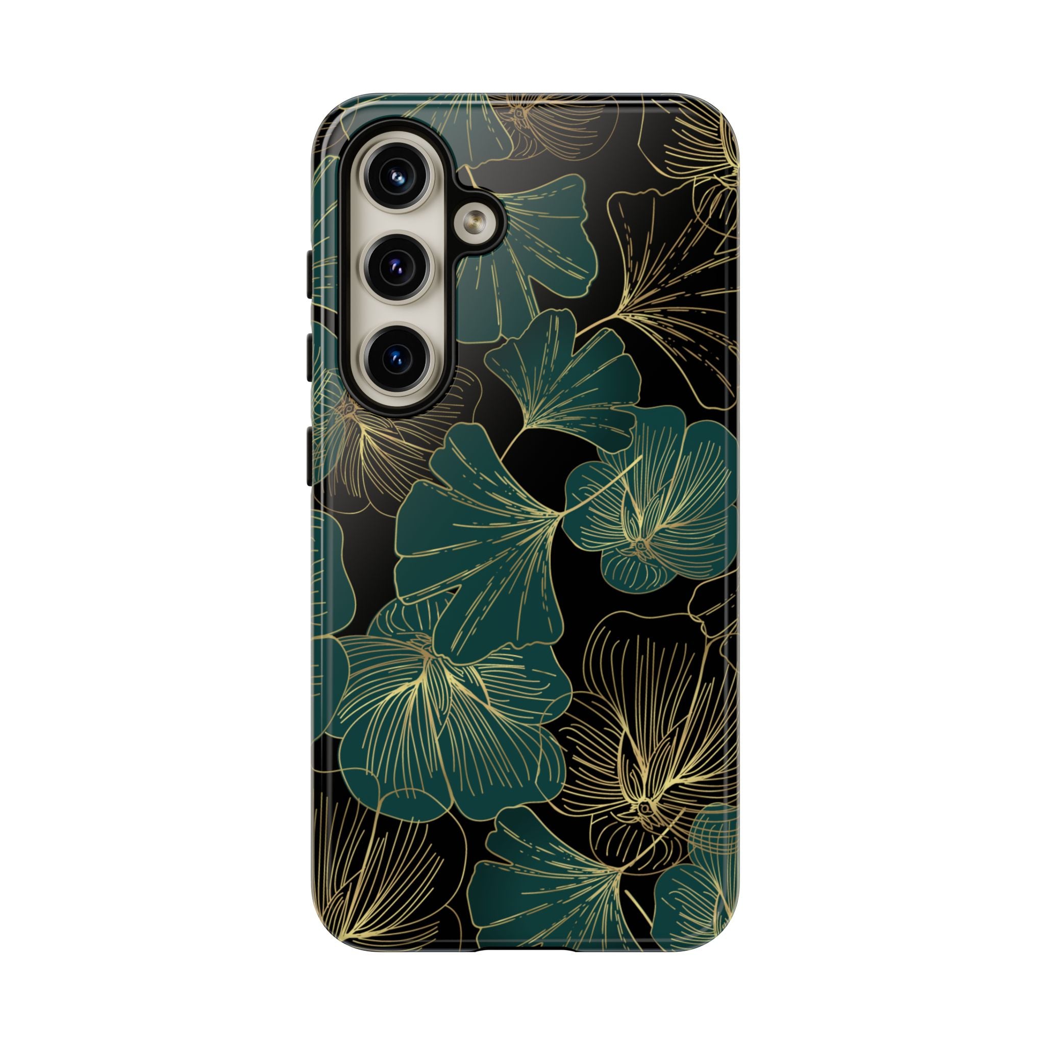 Floral Phone Case - Tough Cases, Protective Cover, Stylish Accessory, Gift for Her, Nature-Inspired Design