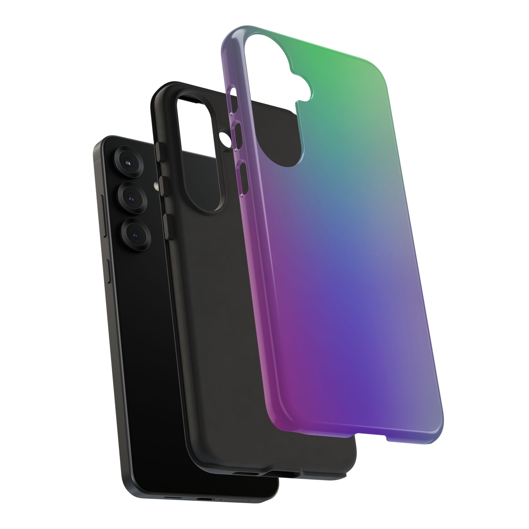 Gradient Phone Case, Durable Phone Protector, Trendy Cell Phone Accessory, Gift for Tech Lovers, Stylish Mobile Case