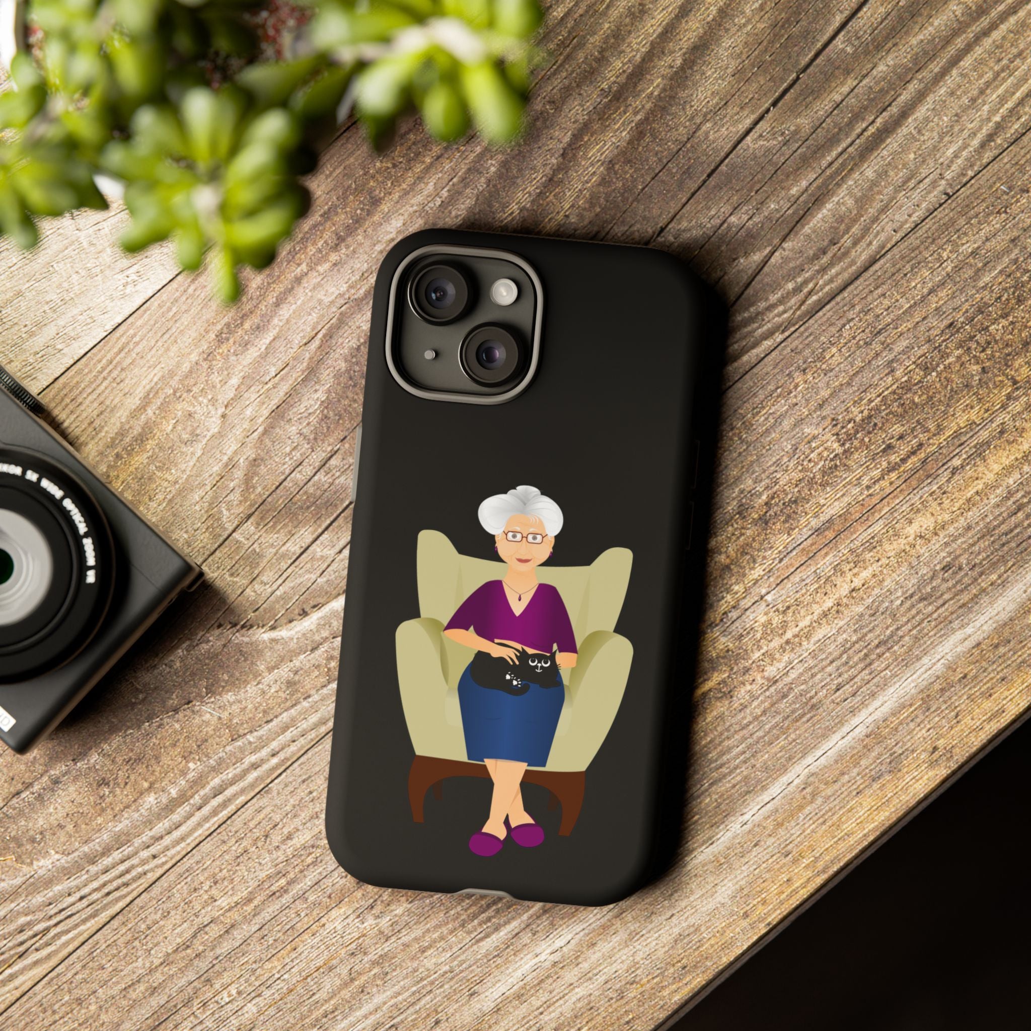 Grandma Phone Case, Tough Phone Cover for Grandparents, Durable Case for Seniors, Unique Gift for Grandmother, Personalized Tech Accessory
