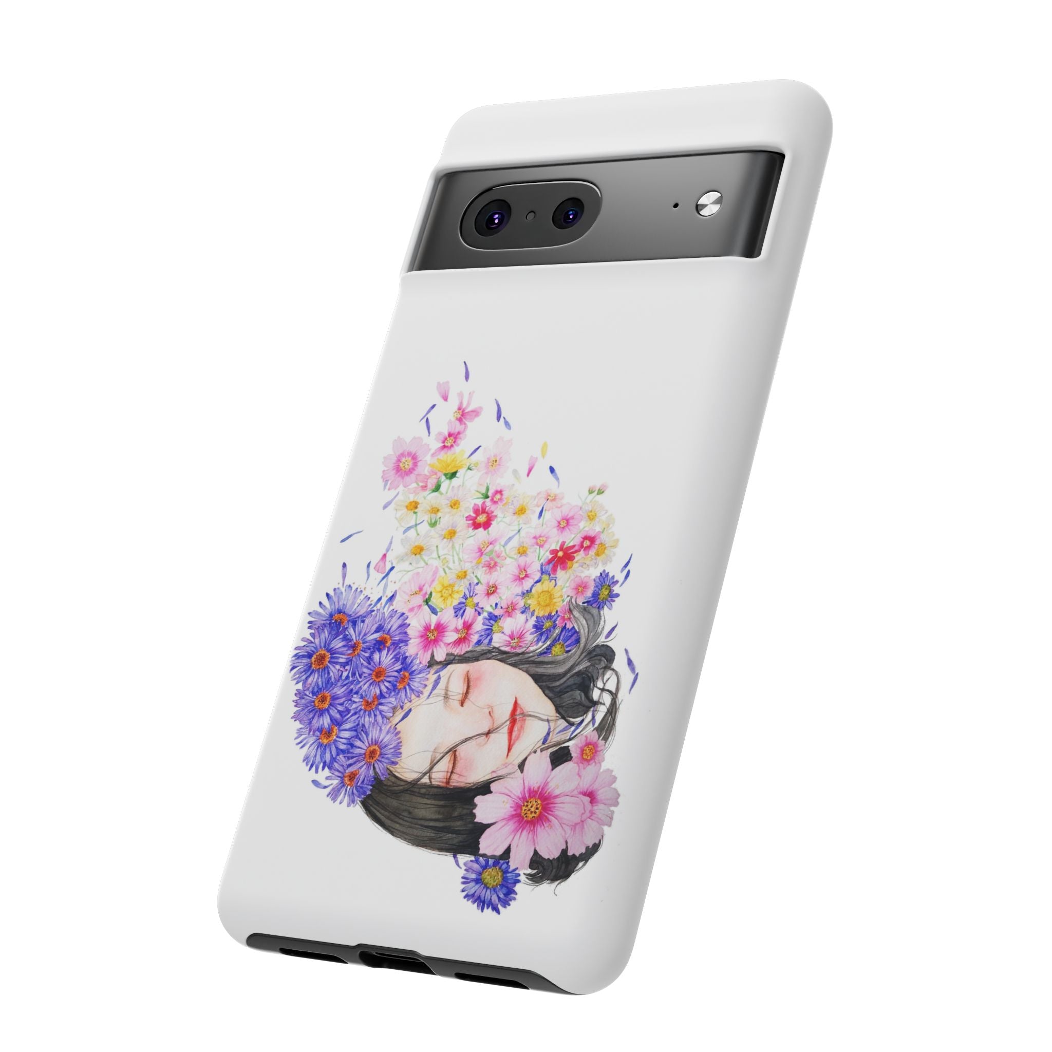 Floral Phone Case | Tough Cases | Cute Floral Design, Gift for Her, Spring Accessory, Mother's Day Gift, Stylish Protection
