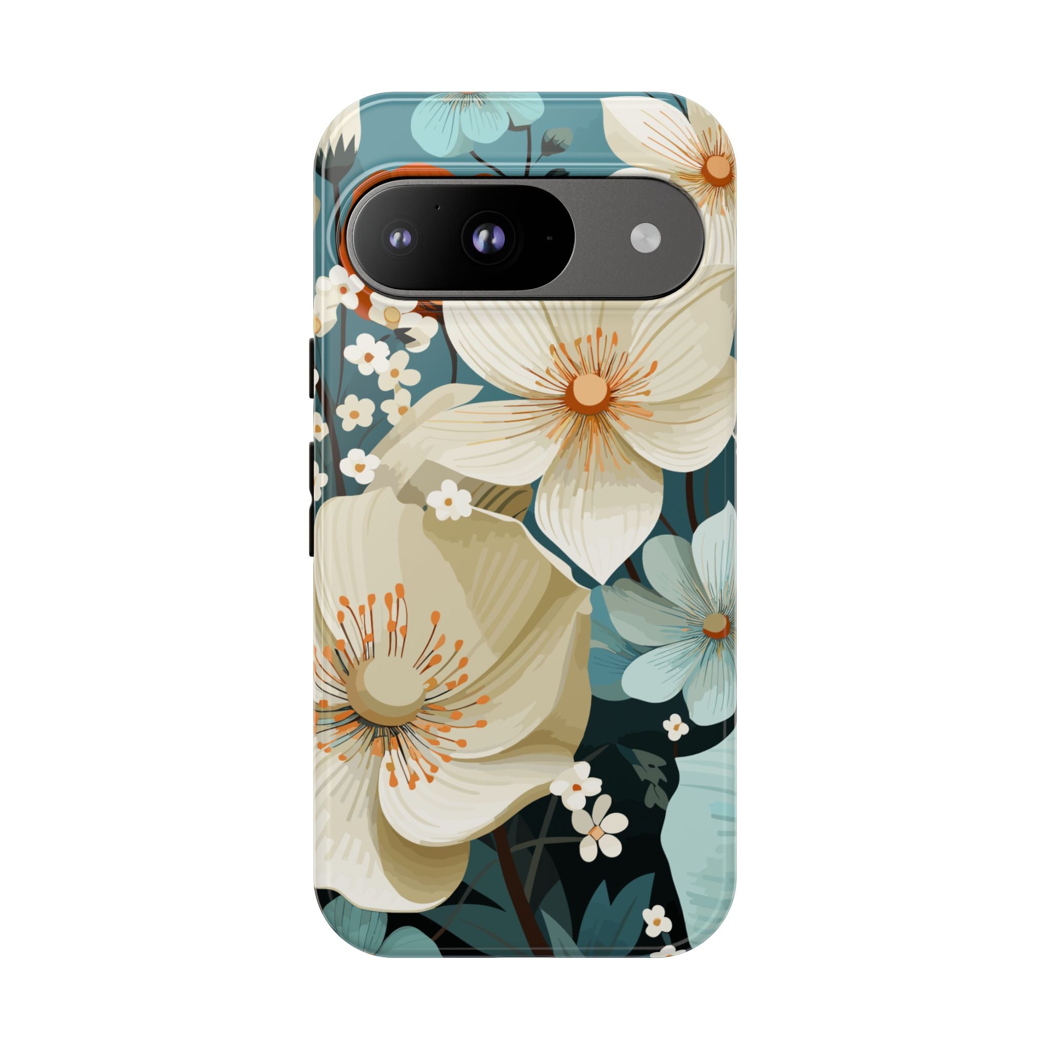 Floral Phone Case, Stylish Tough Cases with Botanical Design, Flower Print Phone Cover, Gifts for Nature Lovers, Eco-Friendly Mobile Cover
