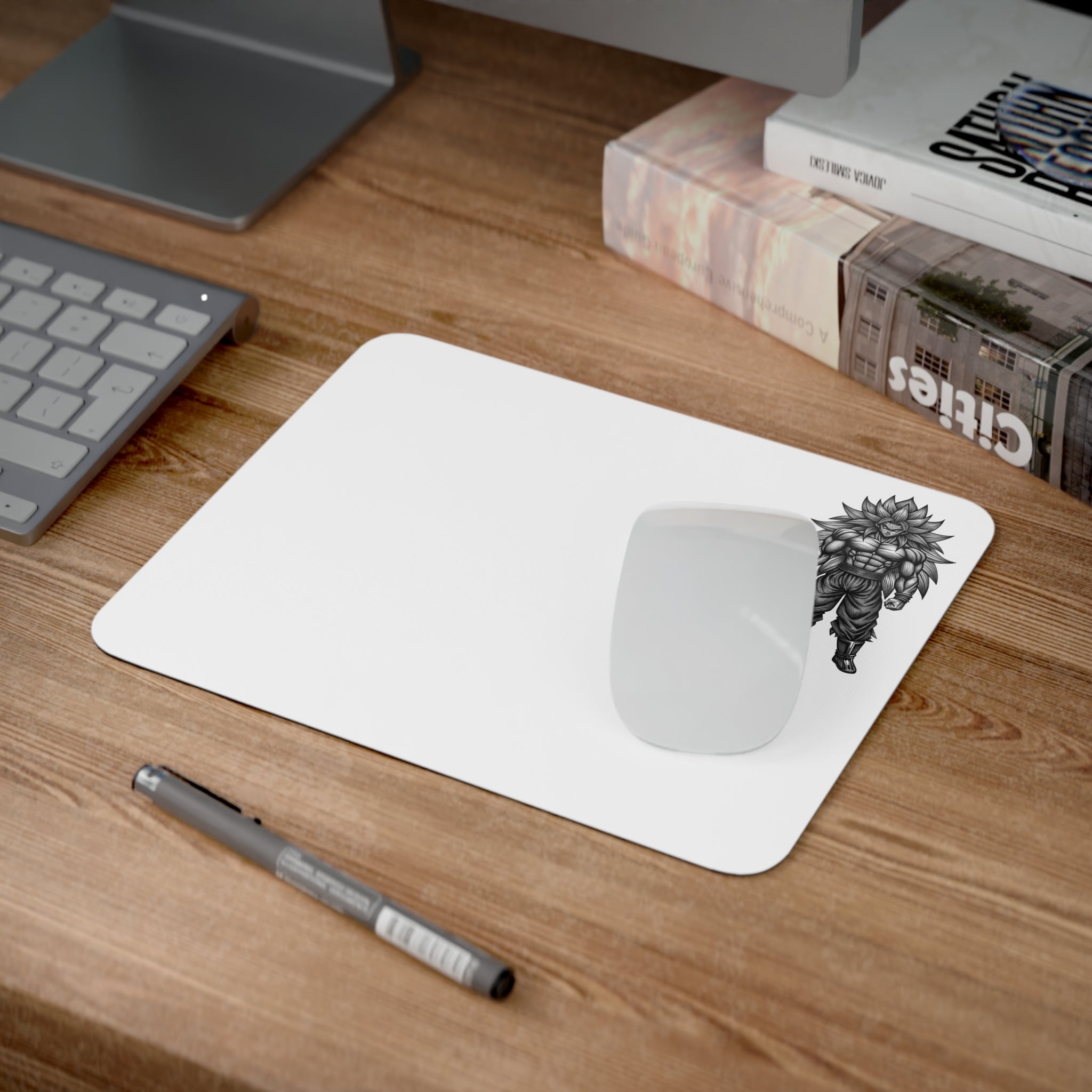 Anime-Inspired Desk Mouse Pad, Gaming Mouse Mat, Office Decor, Gift for Gamers, Unique Desk Accessories