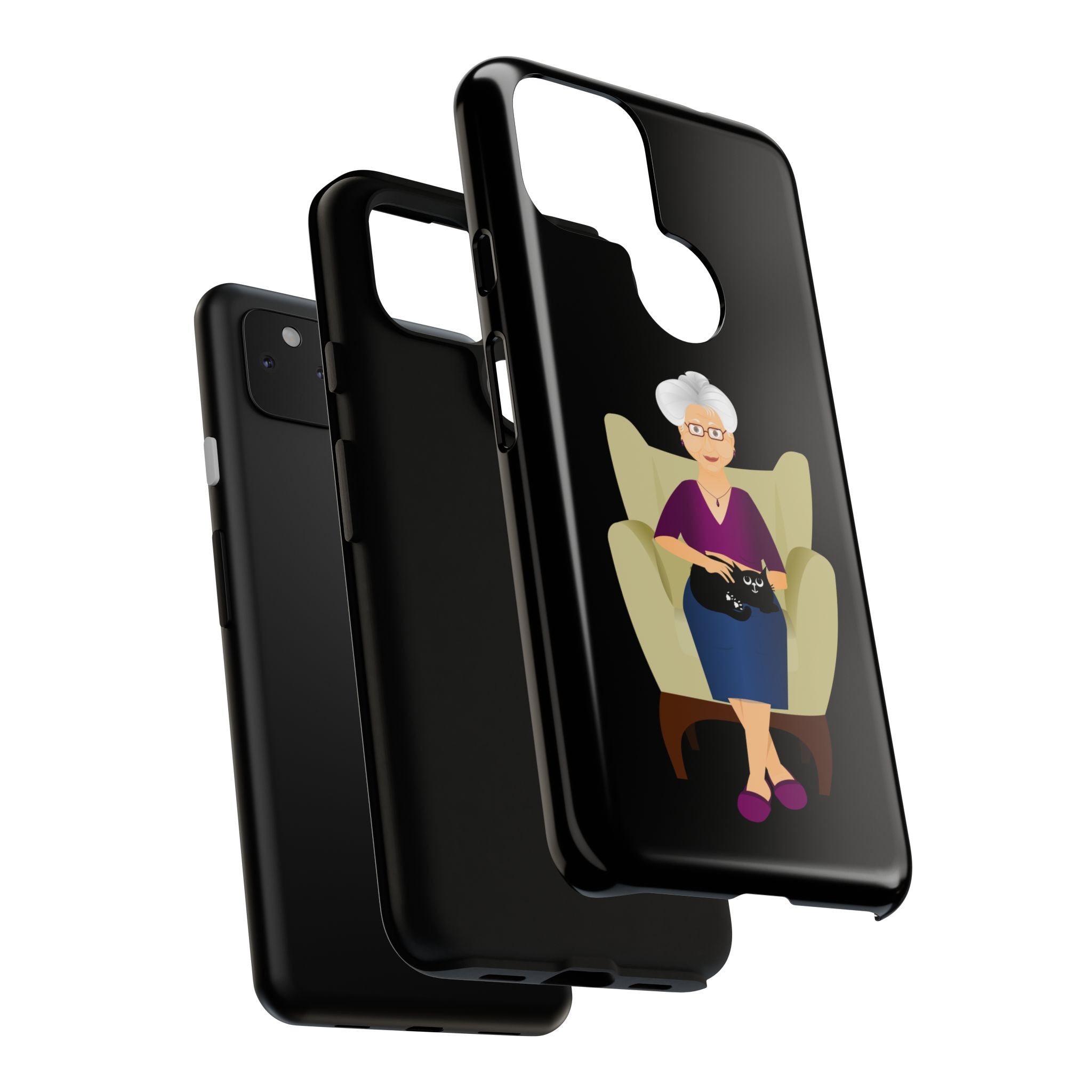 Grandma Phone Case, Tough Phone Cover for Grandparents, Durable Case for Seniors, Unique Gift for Grandmother, Personalized Tech Accessory