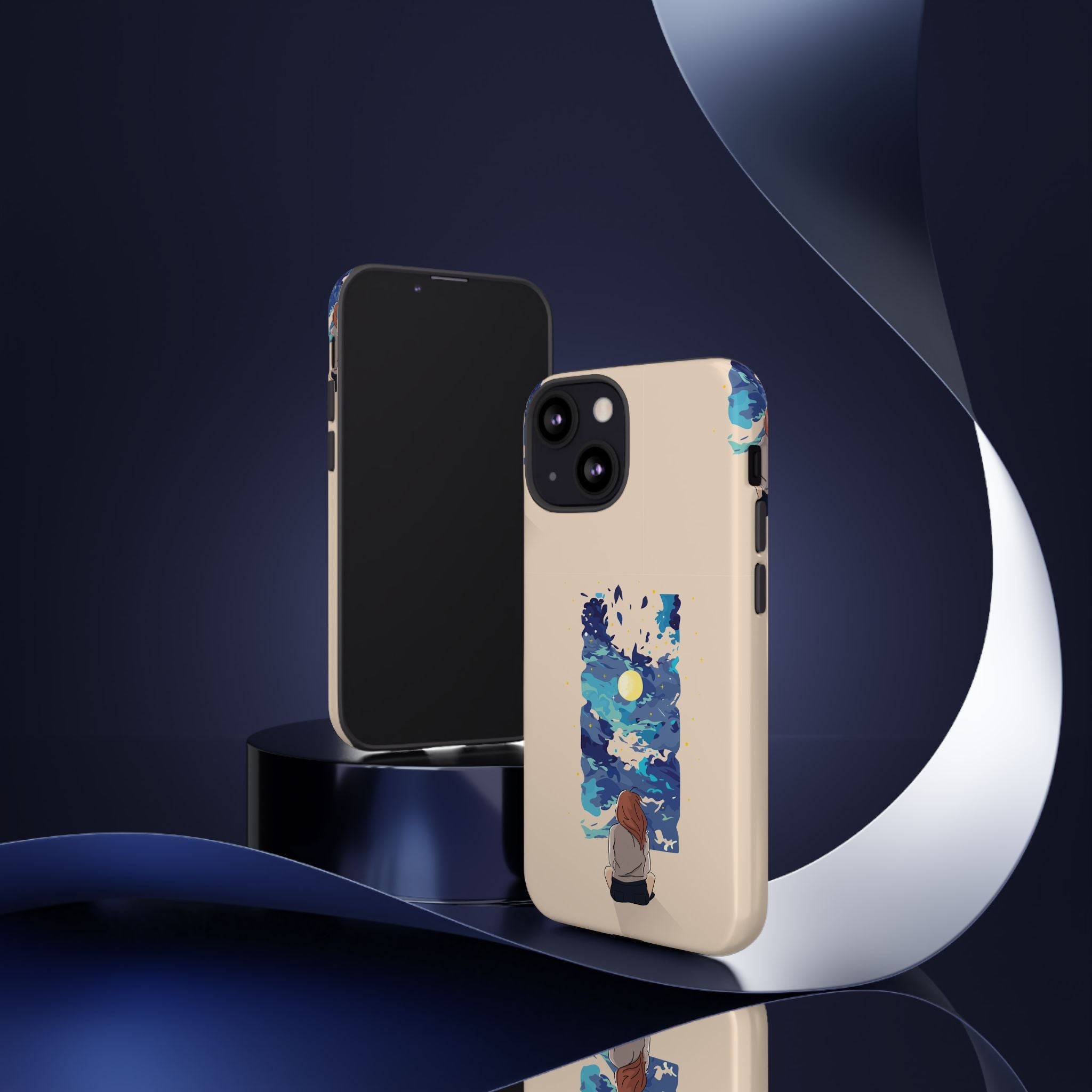Artistic Phone Case – Expressive Protective Cover, Unique Gift for Her, Birthday Present, Eco-Friendly Mobile Accessory, Smartphone Case