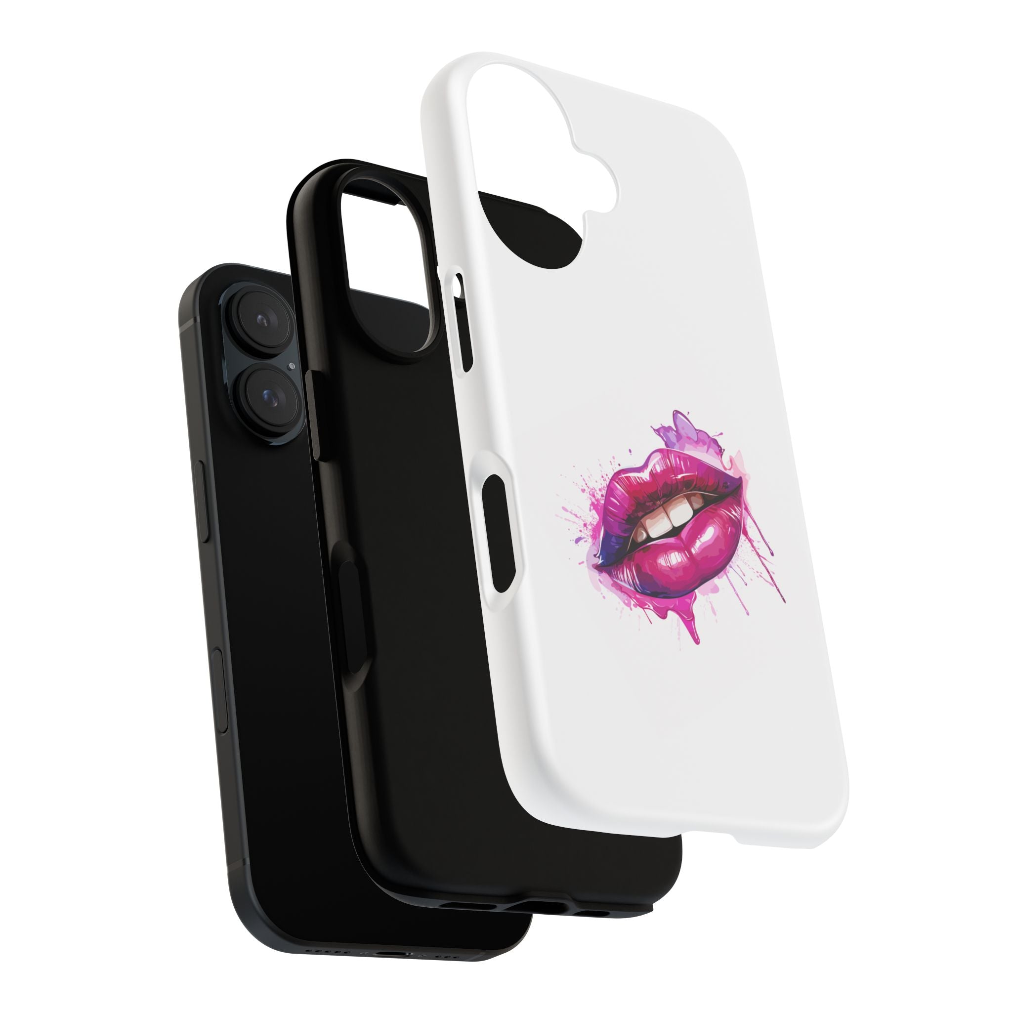Lips Phone Case - Tough Cases, Trendy Tech Accessories, Gift for Her, Phone Protector, Fun Pop Art Style