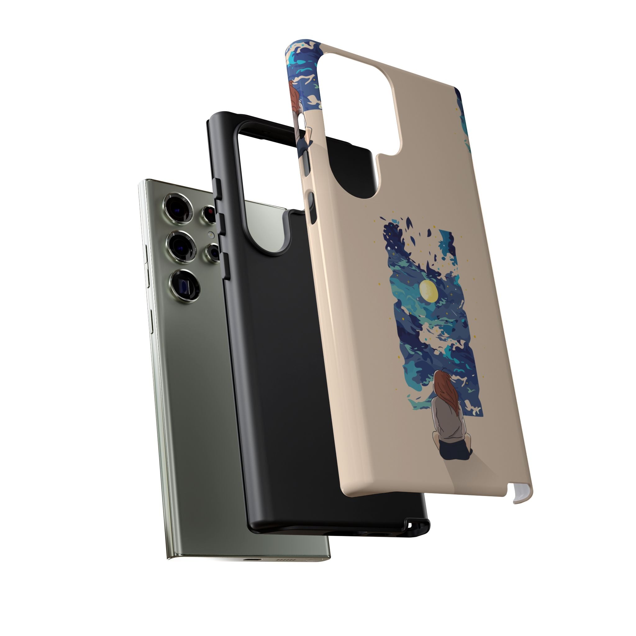 Artistic Phone Case – Expressive Protective Cover, Unique Gift for Her, Birthday Present, Eco-Friendly Mobile Accessory, Smartphone Case