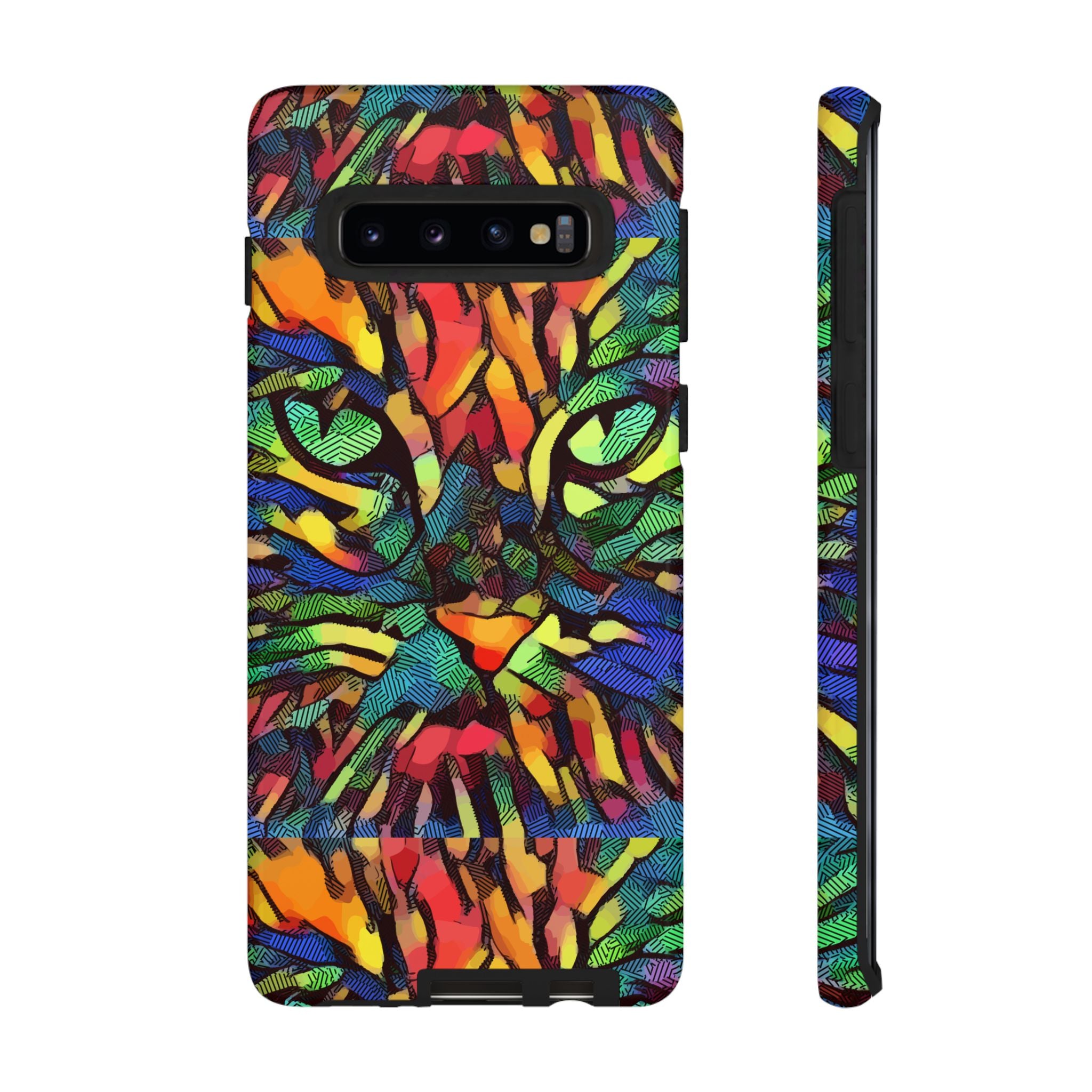 Colorful Phone Cases for Vibrant Style - Tough Cases, Unique Gifts, Animal Print, Artistic Design, Phone Accessories, Eco-Friendly