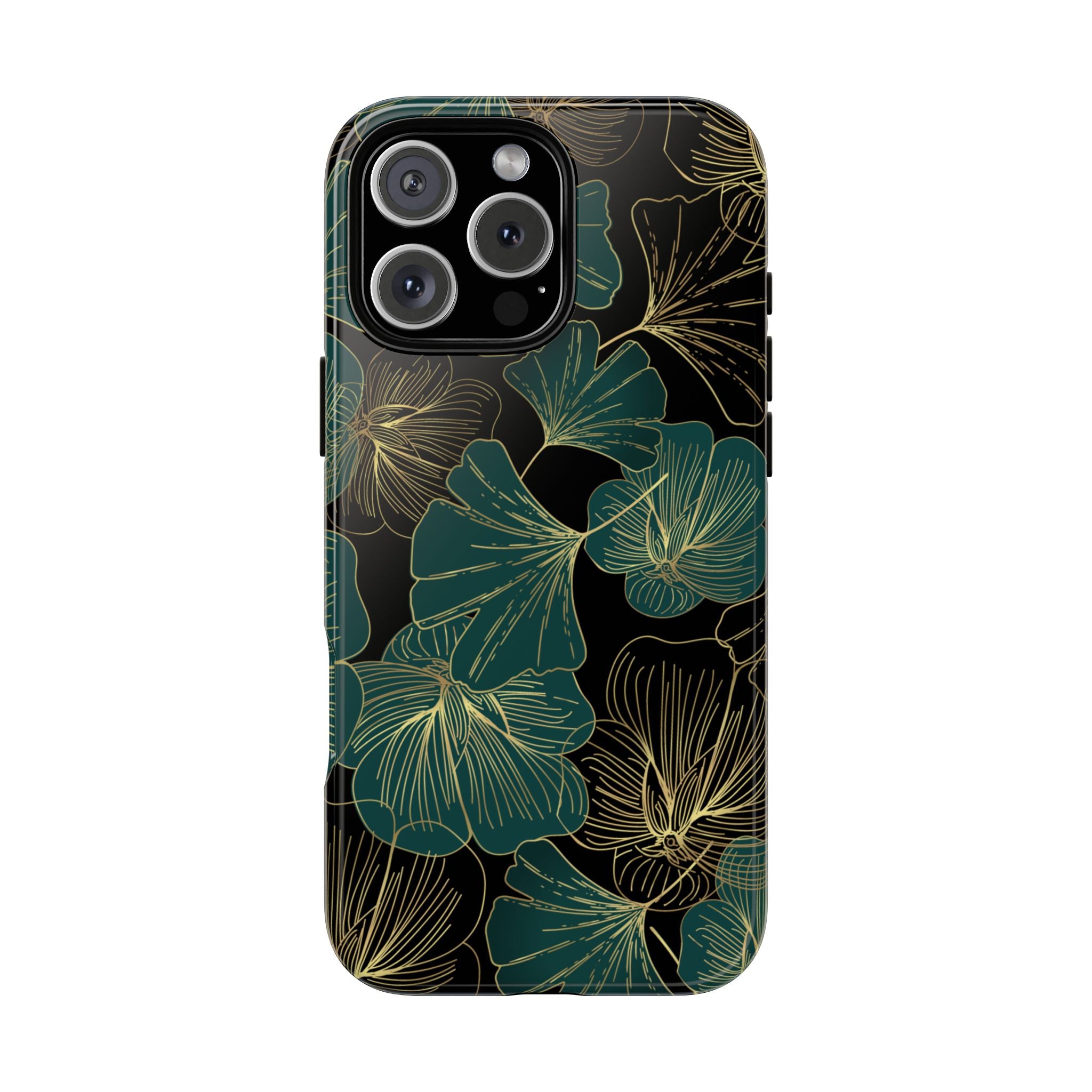 Floral Phone Case - Tough Cases, Protective Cover, Stylish Accessory, Gift for Her, Nature-Inspired Design