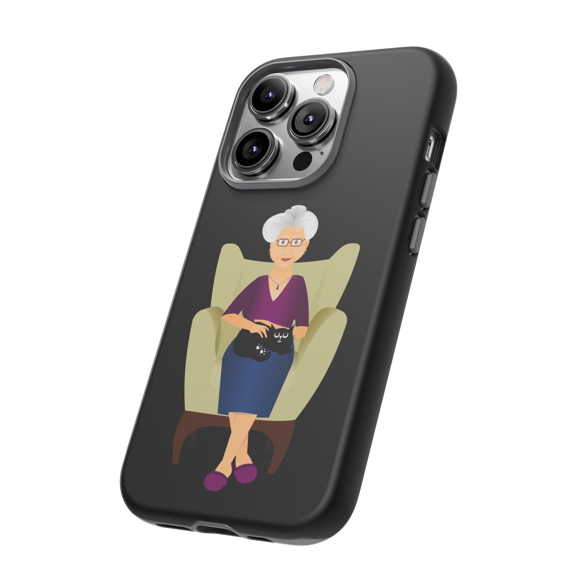 Grandma Phone Case, Tough Phone Cover for Grandparents, Durable Case for Seniors, Unique Gift for Grandmother, Personalized Tech Accessory