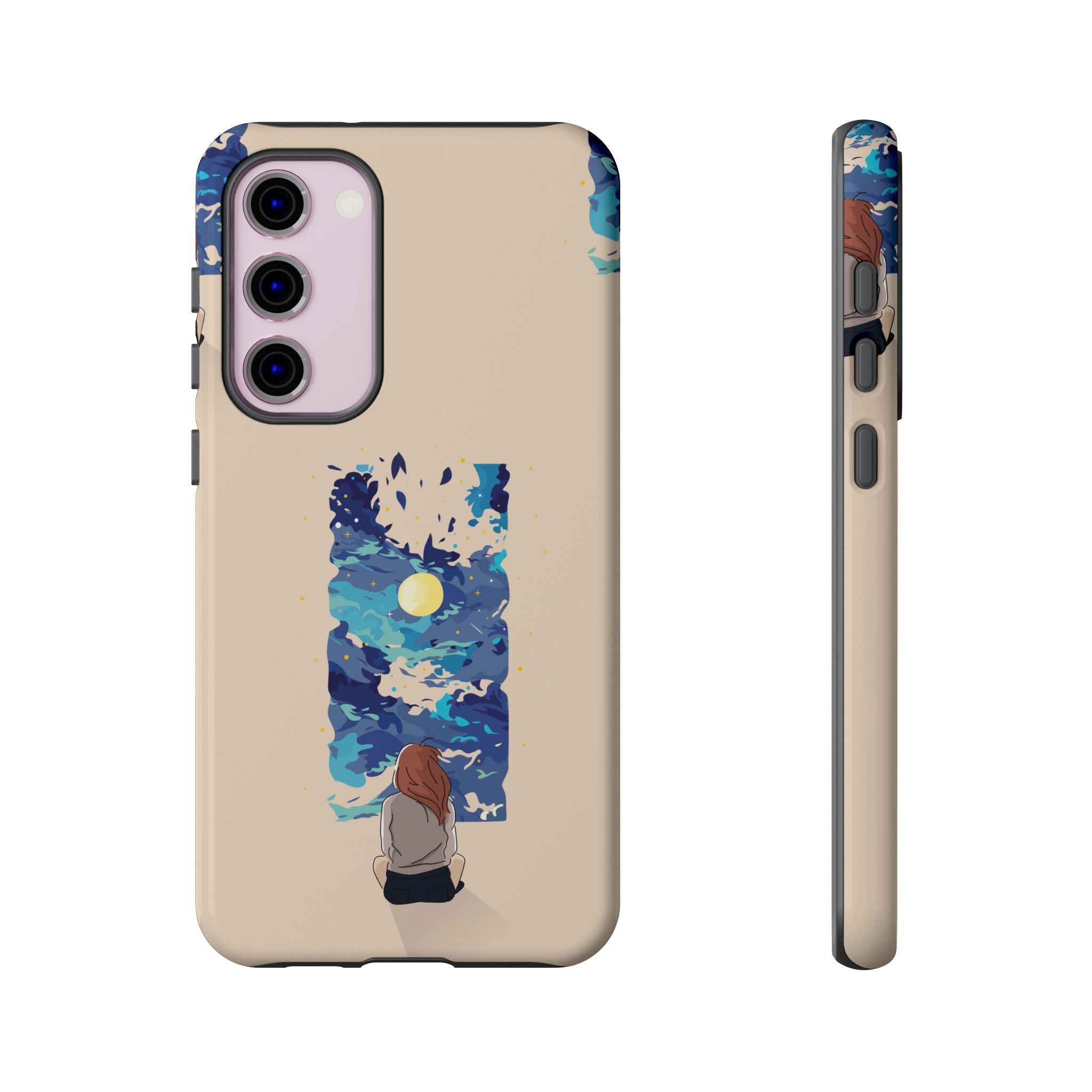 Artistic Phone Case – Expressive Protective Cover, Unique Gift for Her, Birthday Present, Eco-Friendly Mobile Accessory, Smartphone Case