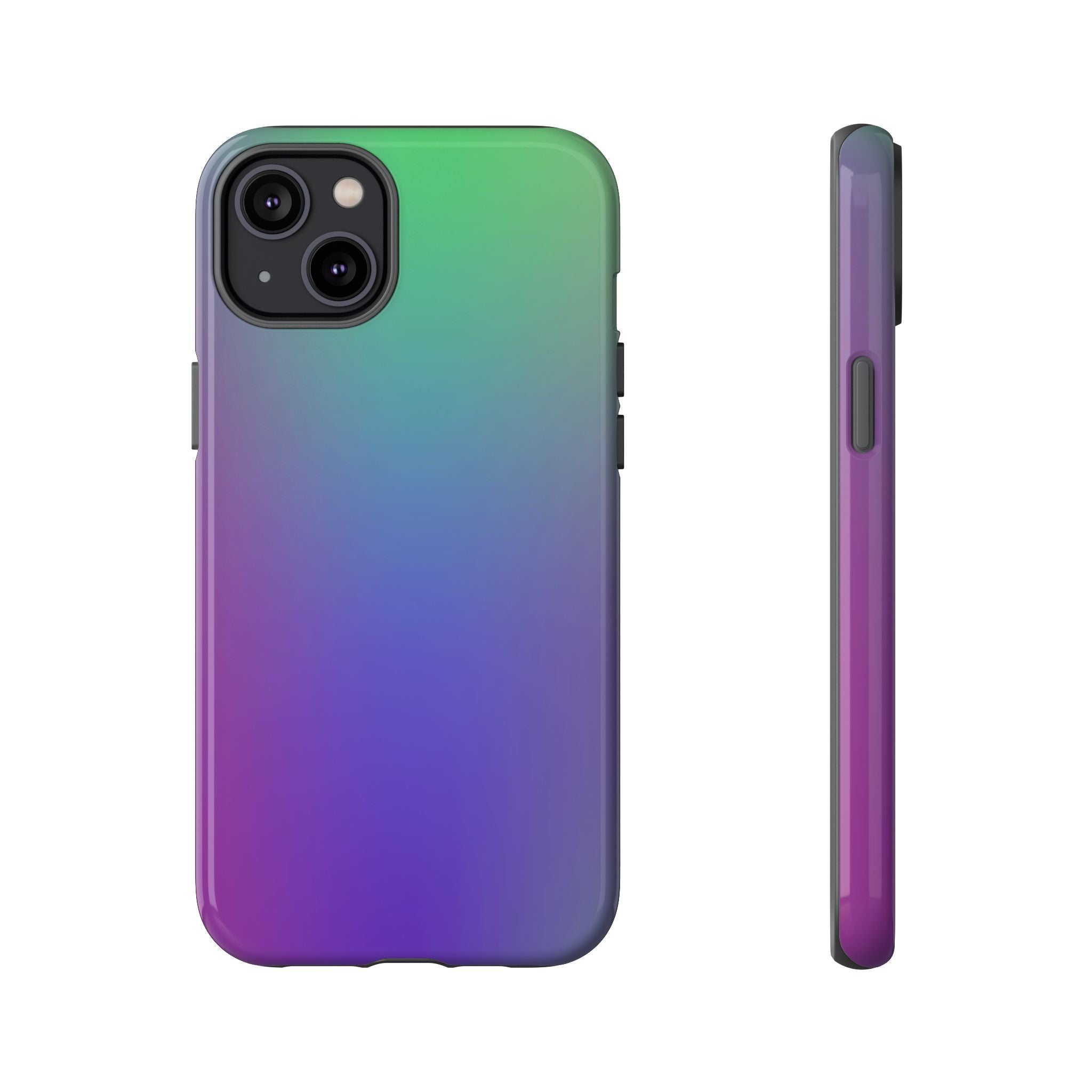 Gradient Phone Case, Durable Phone Protector, Trendy Cell Phone Accessory, Gift for Tech Lovers, Stylish Mobile Case