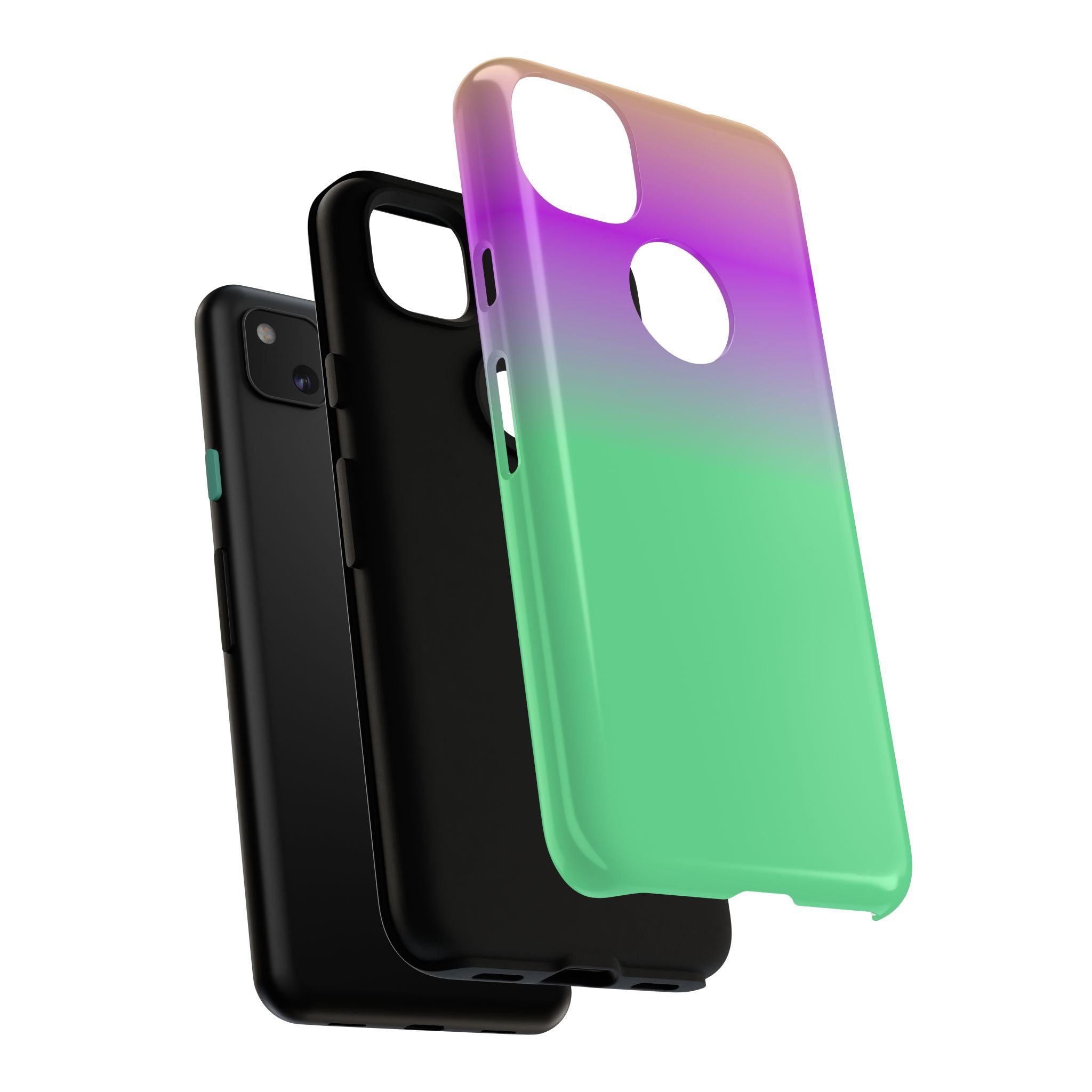 Vibrant Phone Case, Stylish Tech Accessory, Fun Gift Idea, Unique Mobile Cover, Trendy Gradient Design