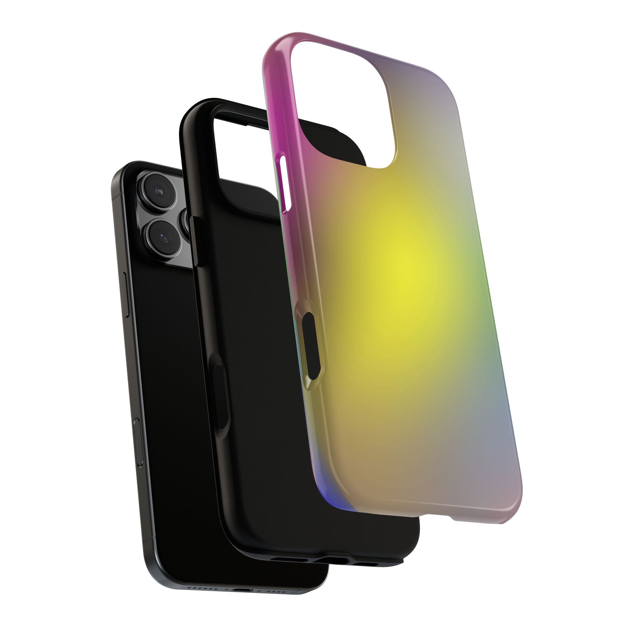 Colorful Tough Phone Case, Stylish Slim Cover, Durable Mobile Protection, Trendy Gift for Tech Lovers, Vibrant Phone Accessory
