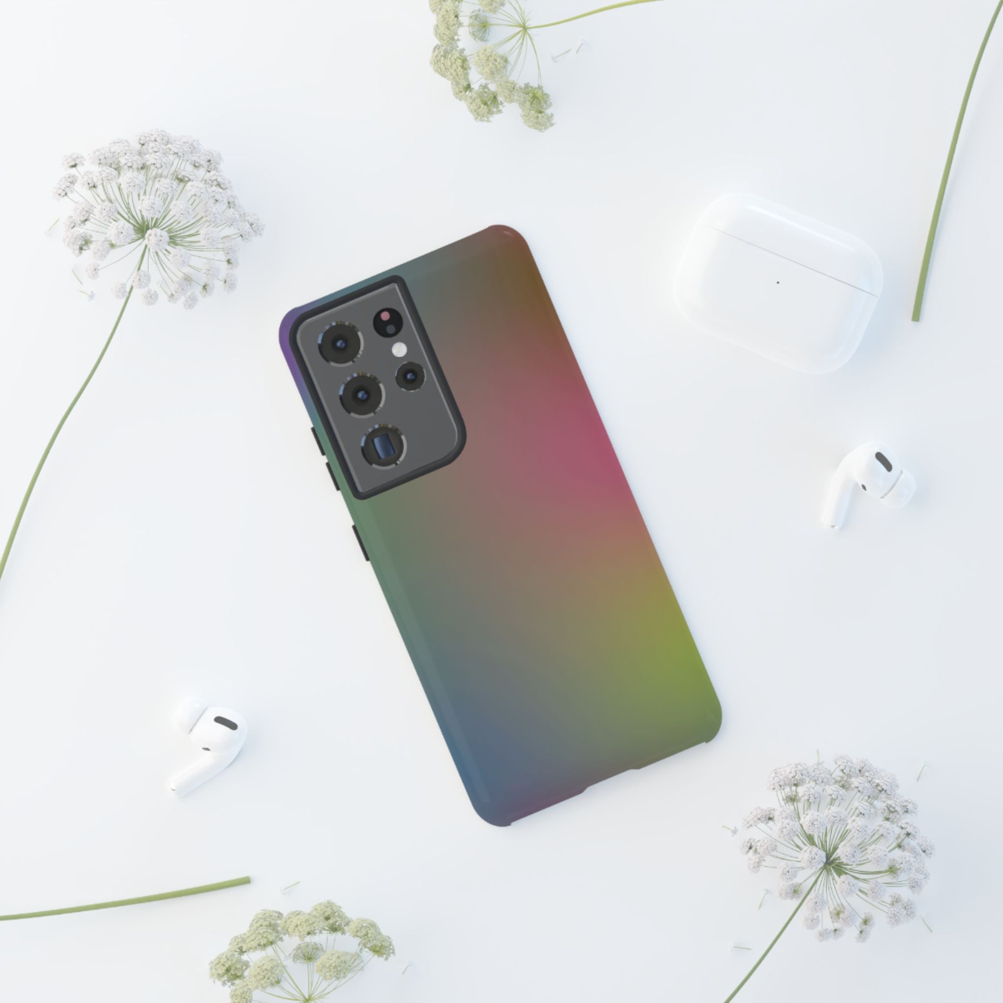 Gradient Phone Case - Protective Cover for iPhone, Stylish Mobile Accessory, Unique Gift for Her, Phone Protection, Trendy Phone Cases