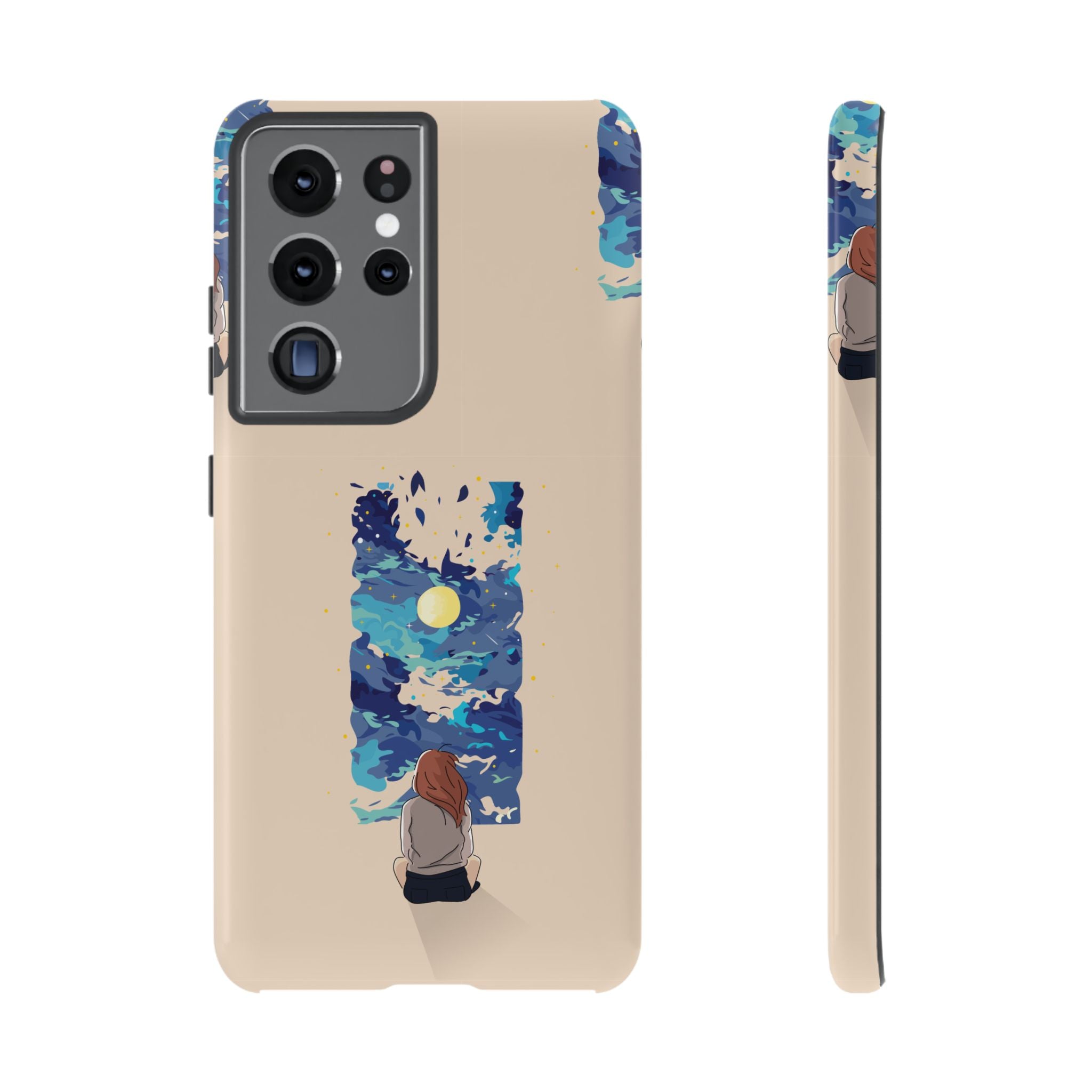 Artistic Phone Case – Expressive Protective Cover, Unique Gift for Her, Birthday Present, Eco-Friendly Mobile Accessory, Smartphone Case