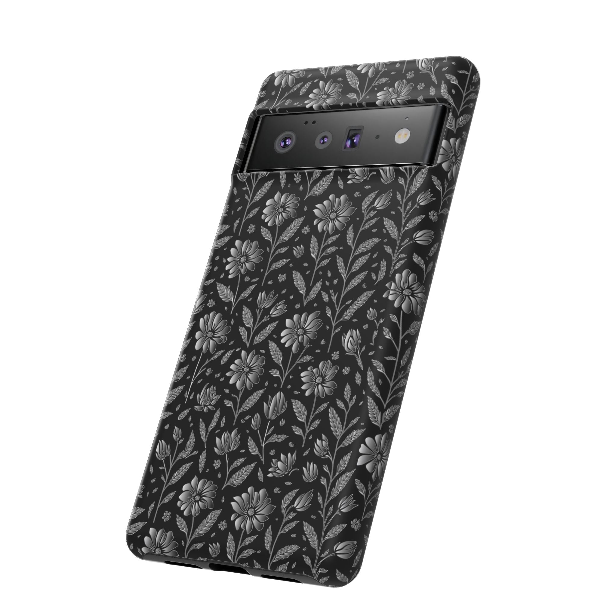 Stylish Floral Phone Case, Tough Floral Case, Botanical Phone Cover, Durable Floral Phone Protector, Gift for Her